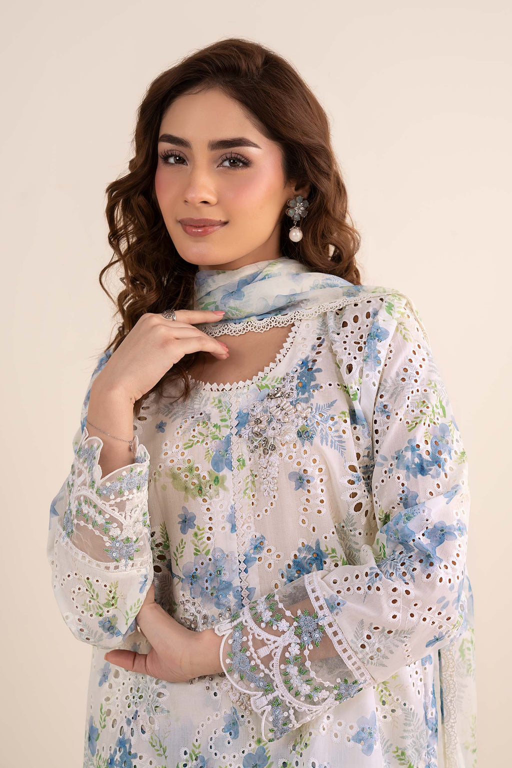 Maria B | Eid Collection 26 | 3 Piece Embroidered Lawn Suit