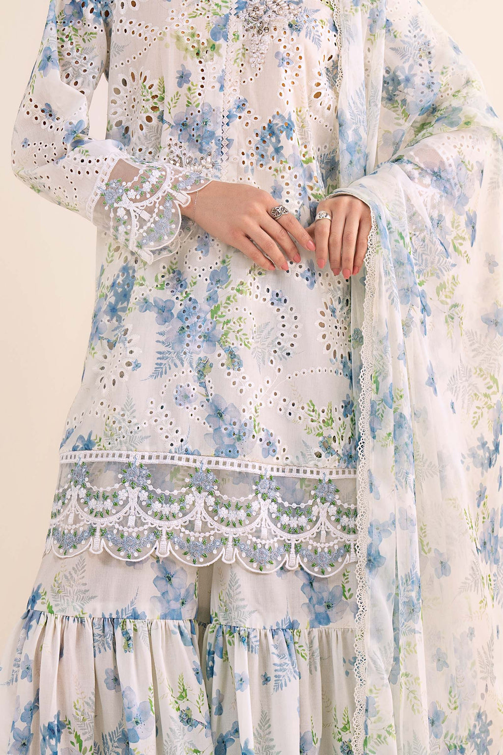 Maria B | Eid Collection 26 | 3 Piece Embroidered Lawn Suit