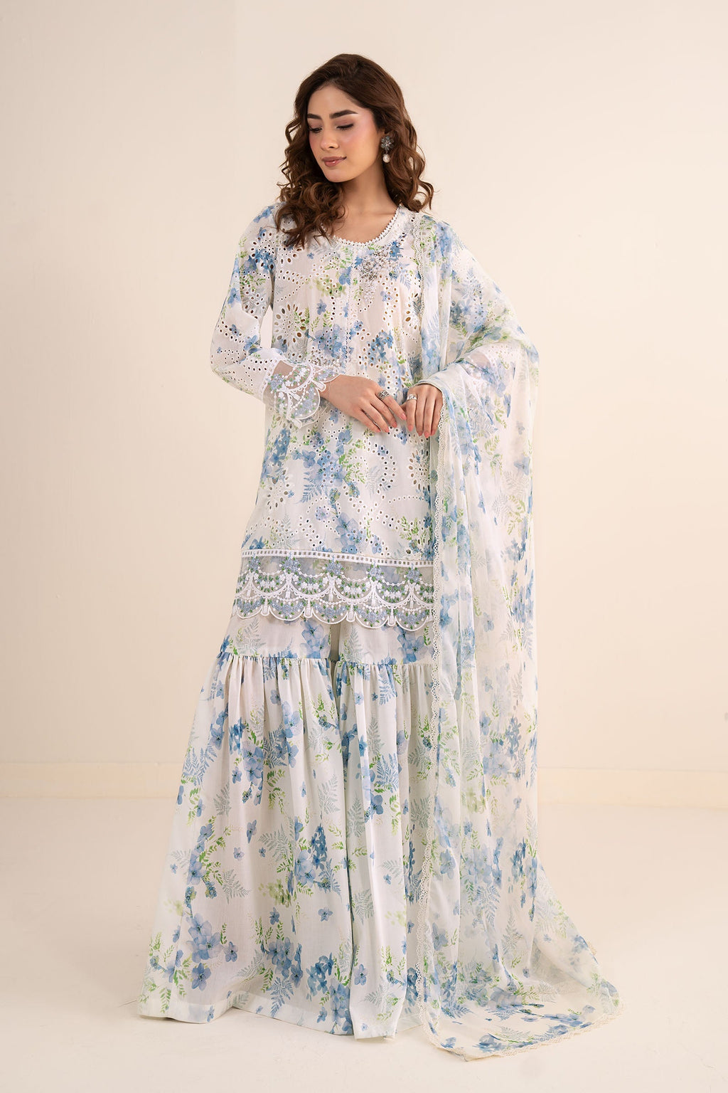 Maria B | Eid Collection 26 | 3 Piece Embroidered Lawn Suit