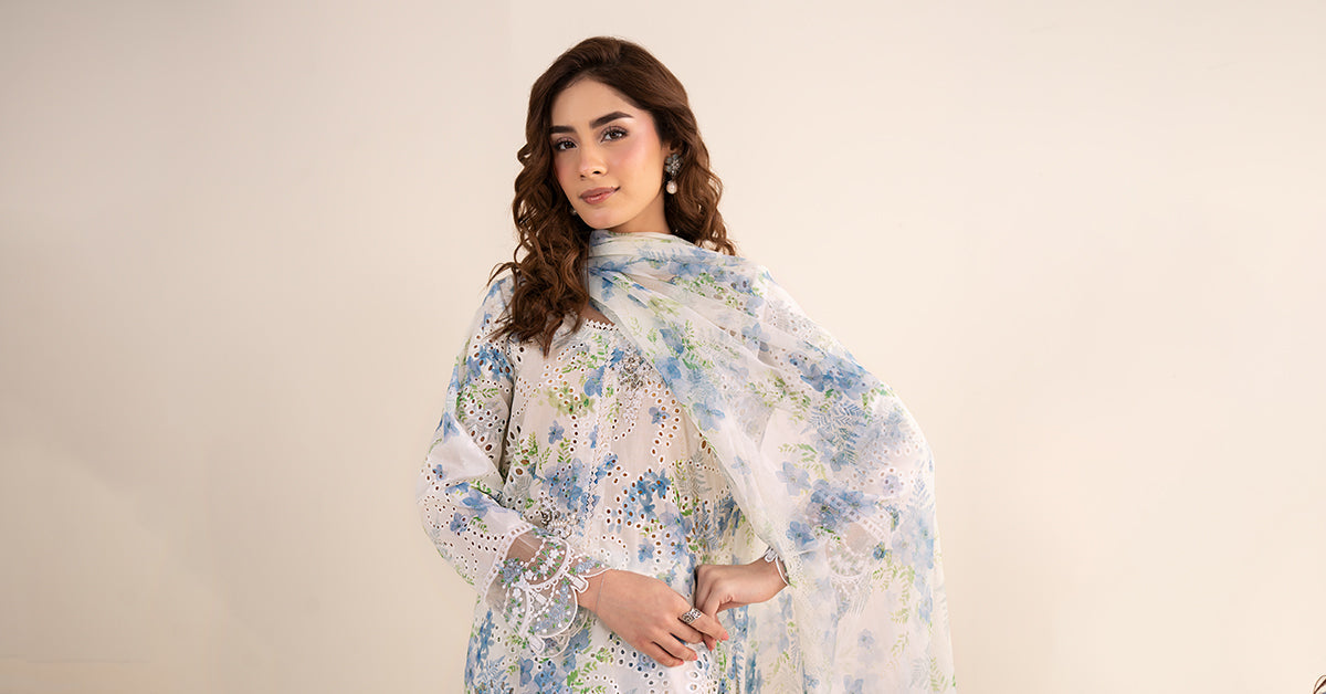 Maria B | Eid Collection 26 | 3 Piece Embroidered Lawn Suit