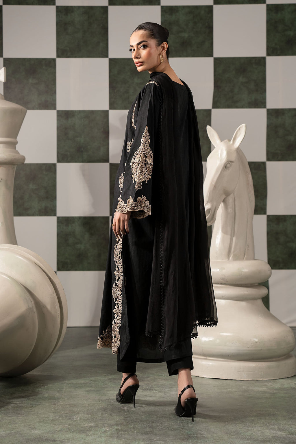 Maria B | Eid Collection 26 | 3 Piece Embroidered Dobby Lawn Suit