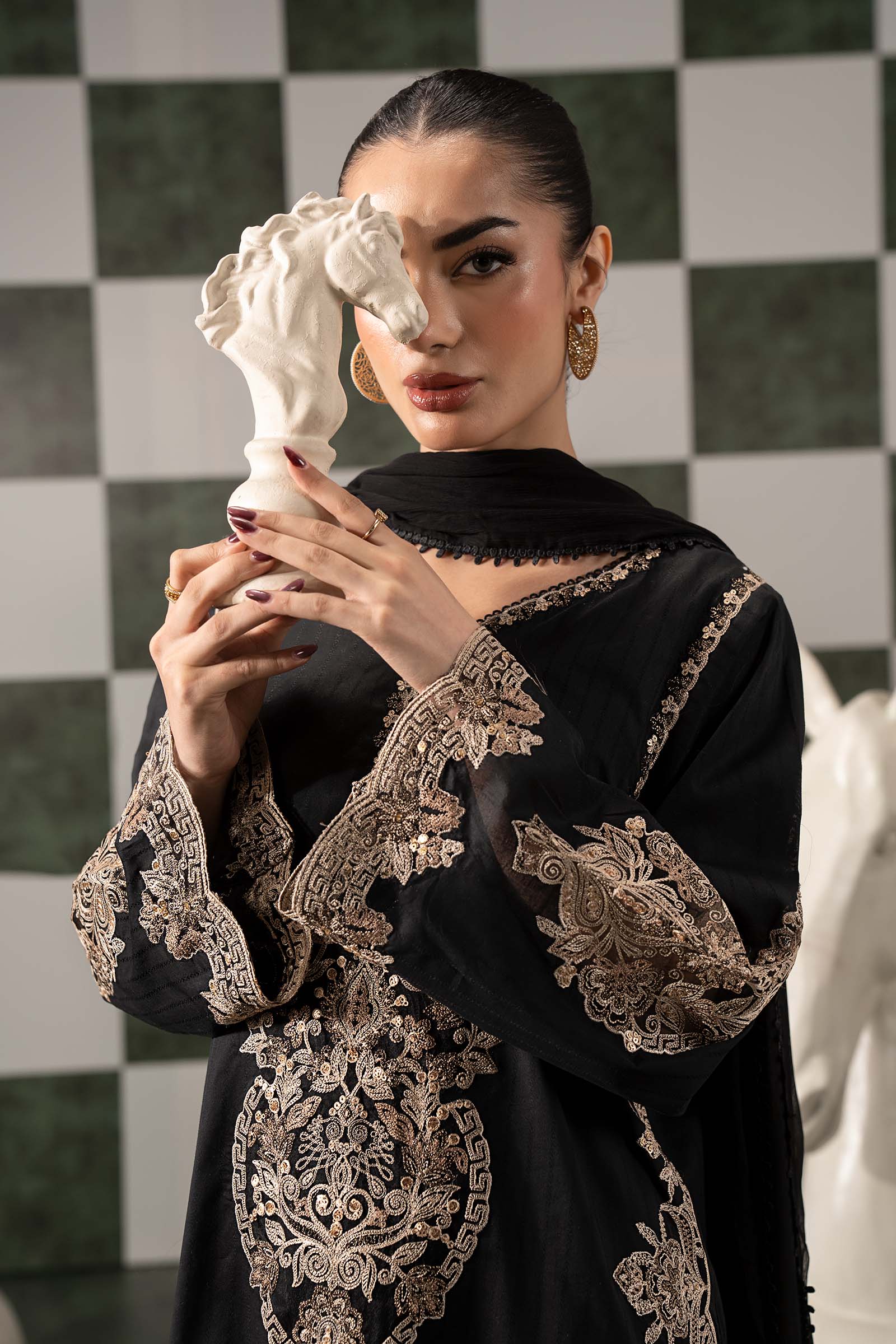Maria B | Eid Collection 26 | 3 Piece Embroidered Dobby Lawn Suit