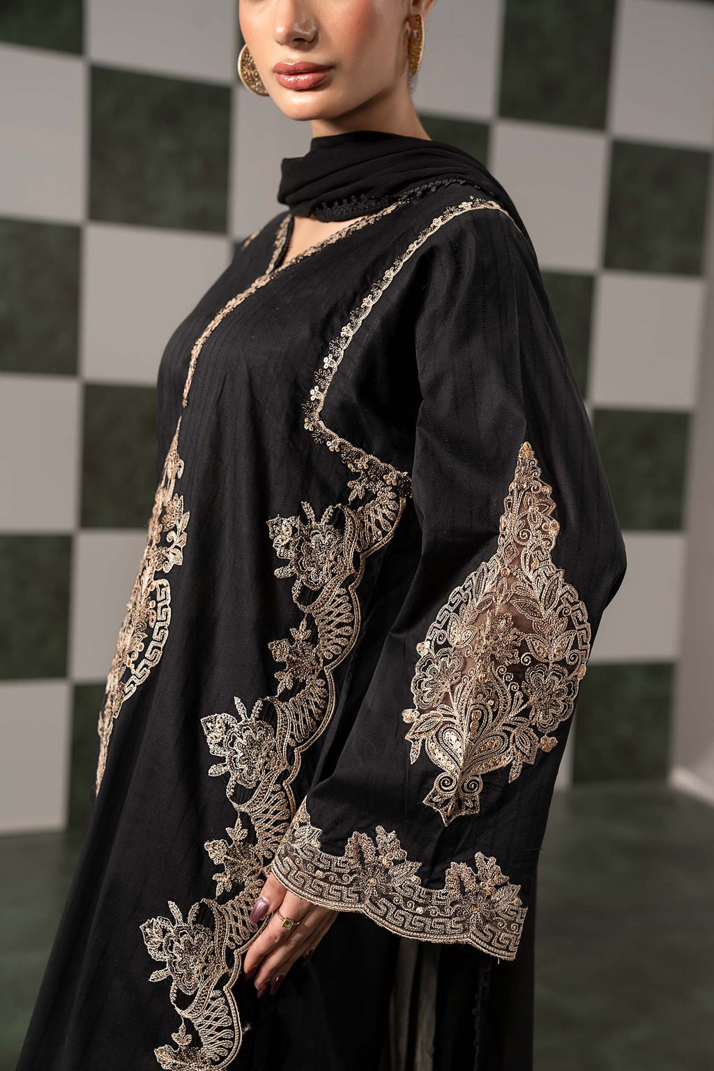 Maria B | Eid Collection 26 | 3 Piece Embroidered Dobby Lawn Suit