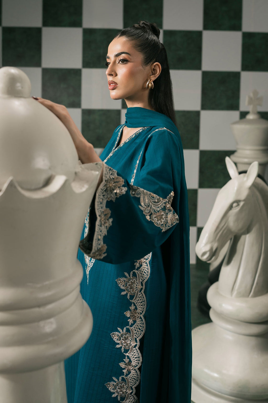 Maria B | Eid Collection 26 | 3 Piece Embroidered Dobby Lawn Suit