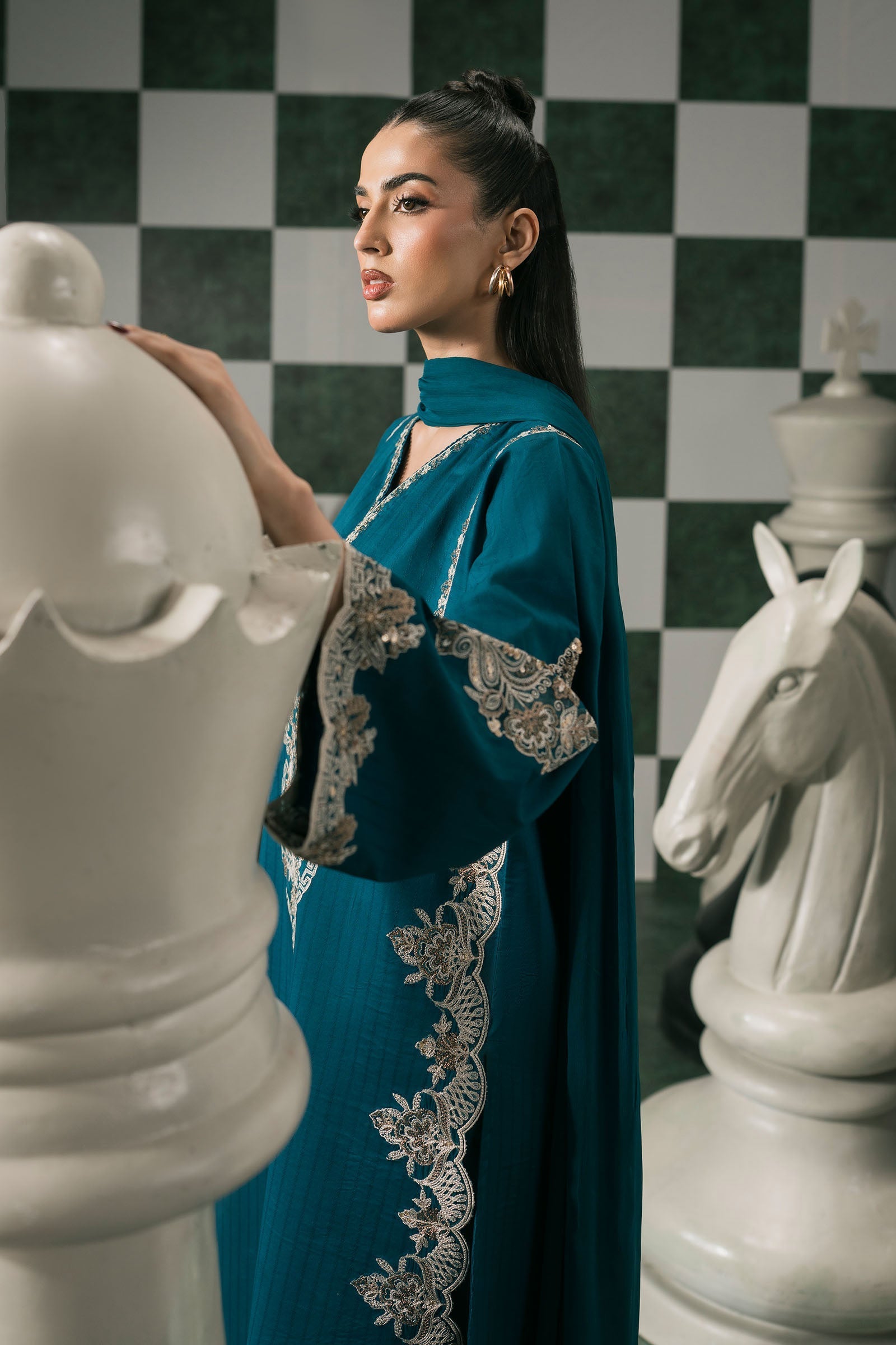 Maria B | Eid Collection 26 | 3 Piece Embroidered Dobby Lawn Suit