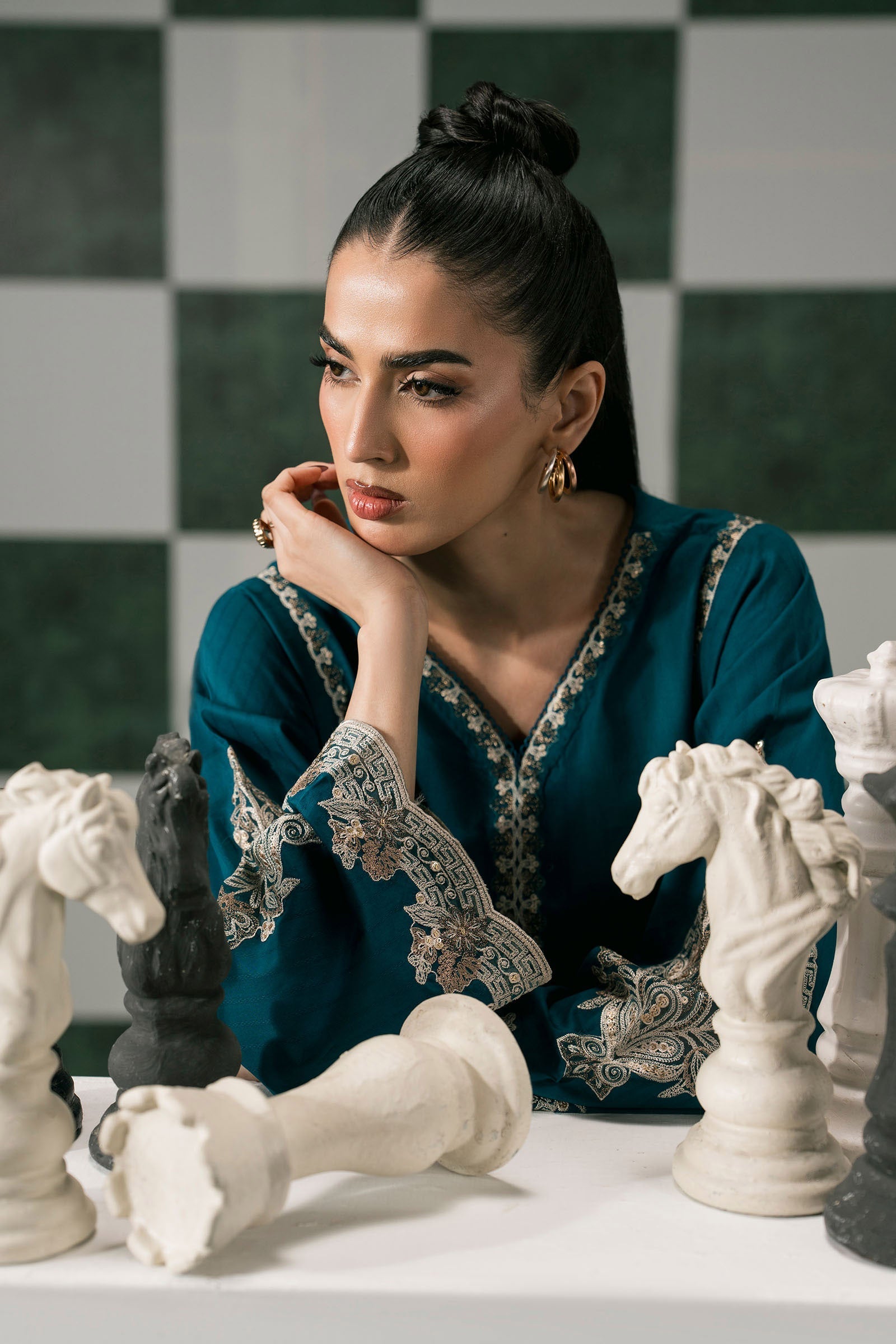 Maria B | Eid Collection 26 | 3 Piece Embroidered Dobby Lawn Suit