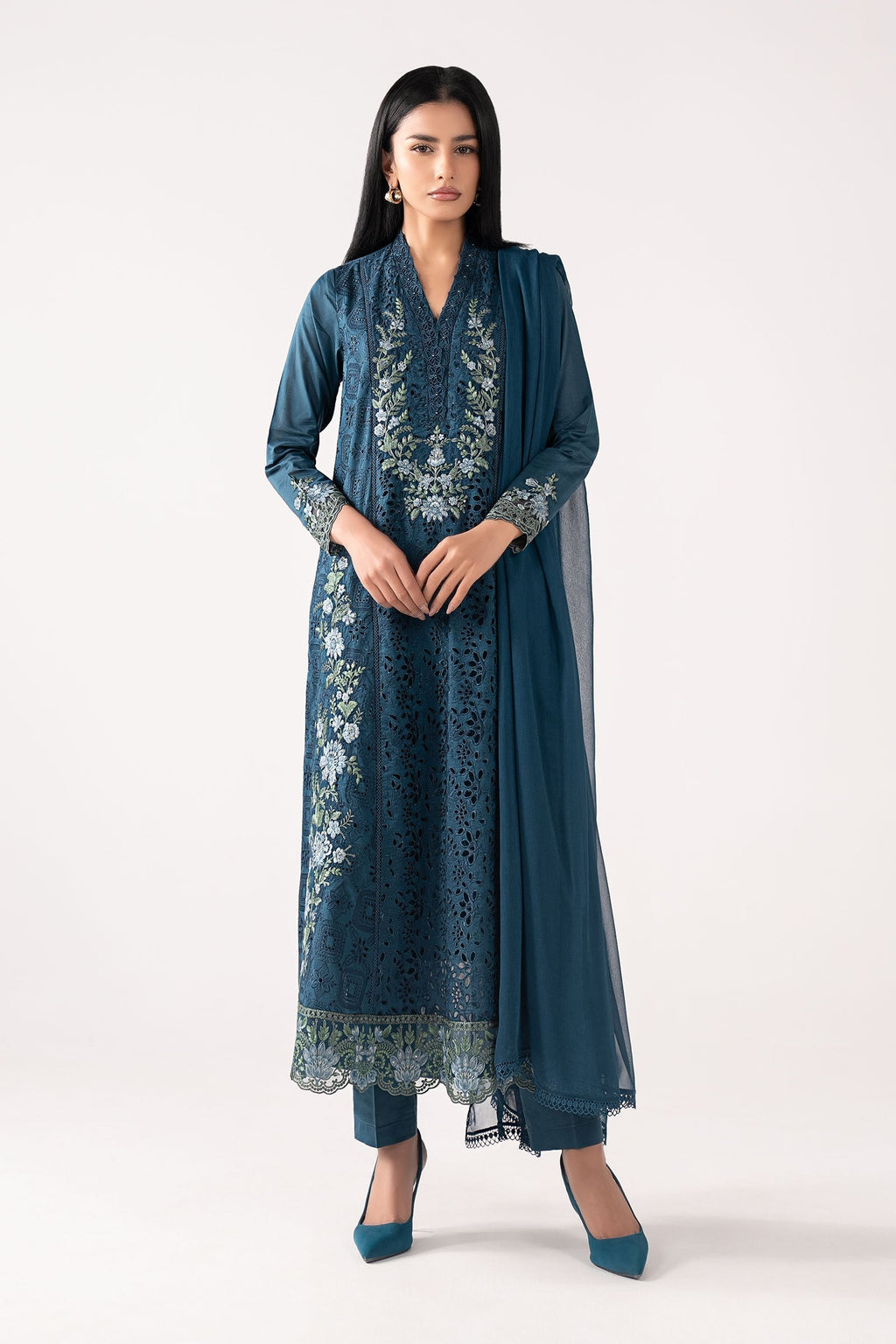 Maria B | Eid Collection 26 | 3 Piece Embroidered Lawn Suit