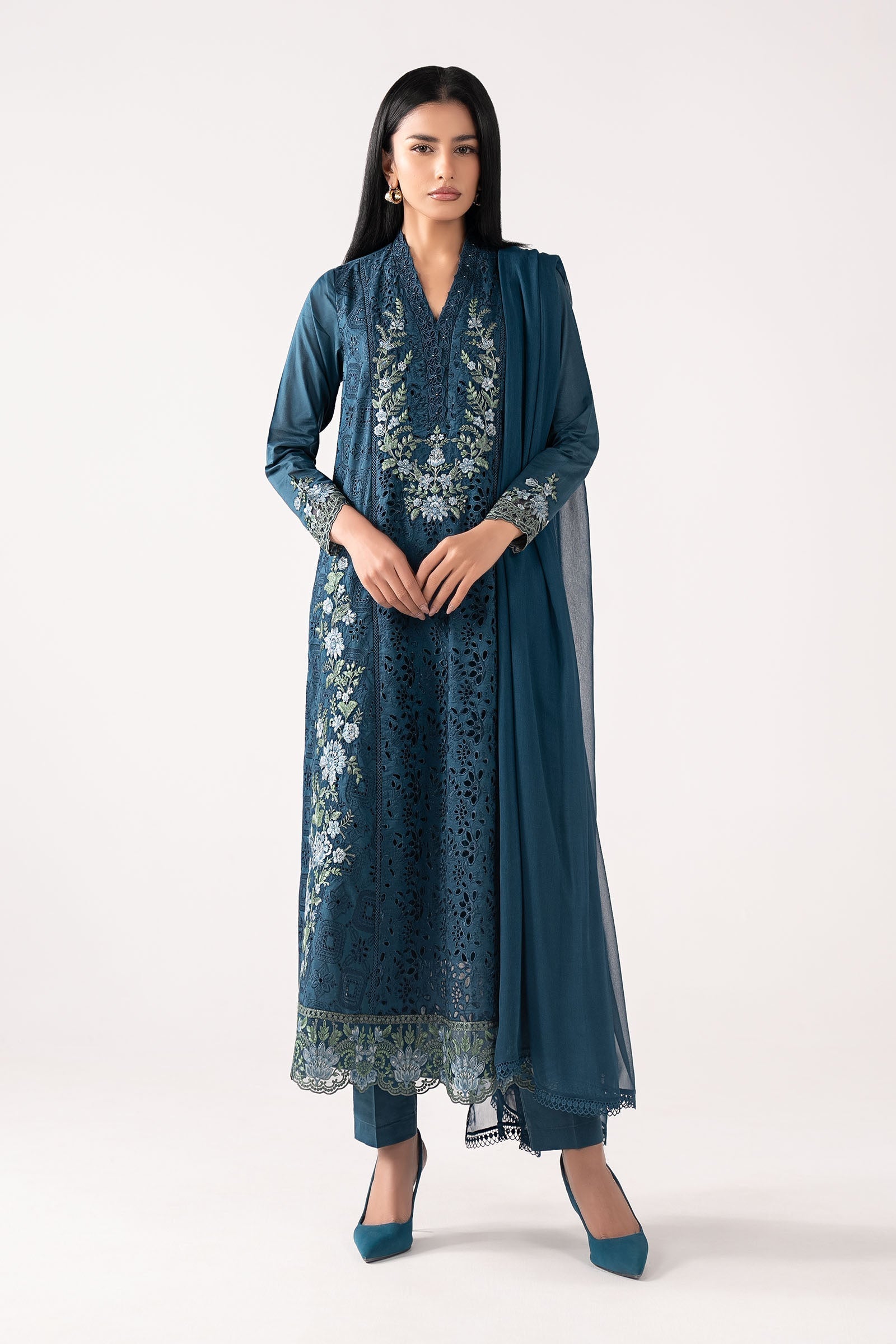 Maria B | Eid Collection 26 | 3 Piece Embroidered Lawn Suit
