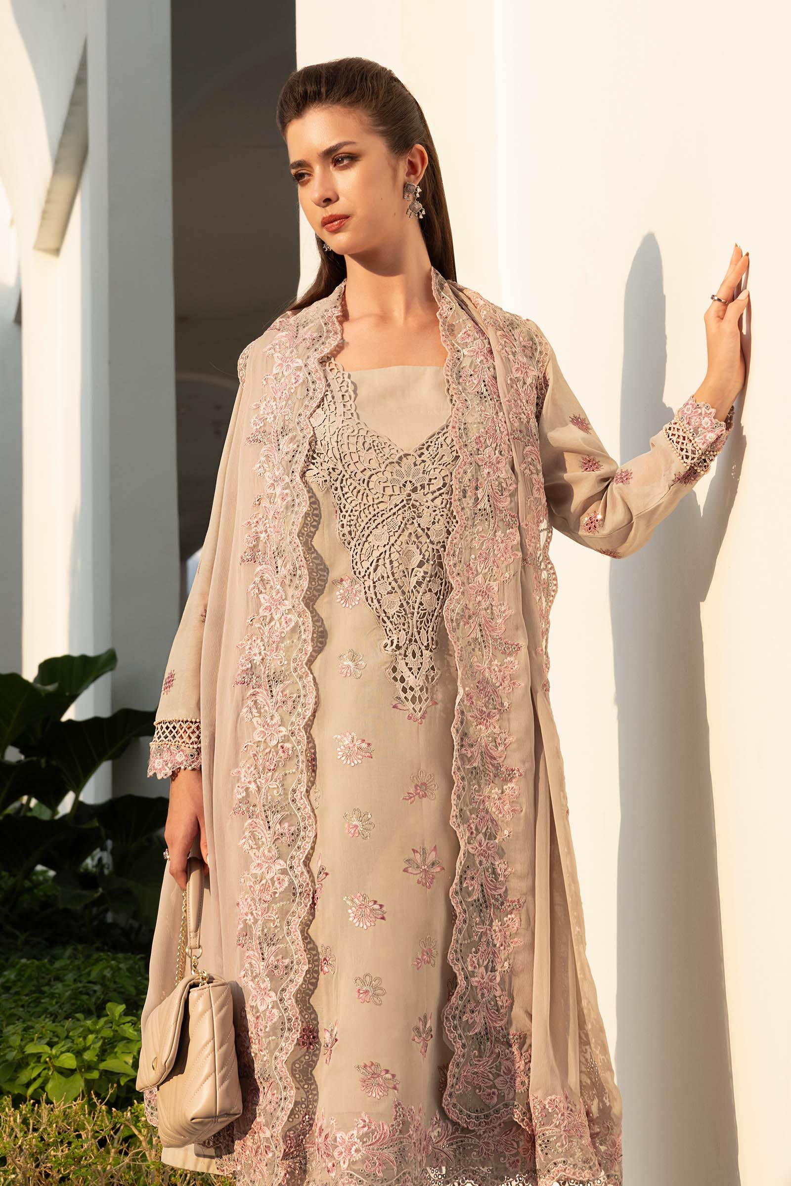 Maria B | Eid Collection 26 | 3 Piece Embroidered Paper Cotton Suit