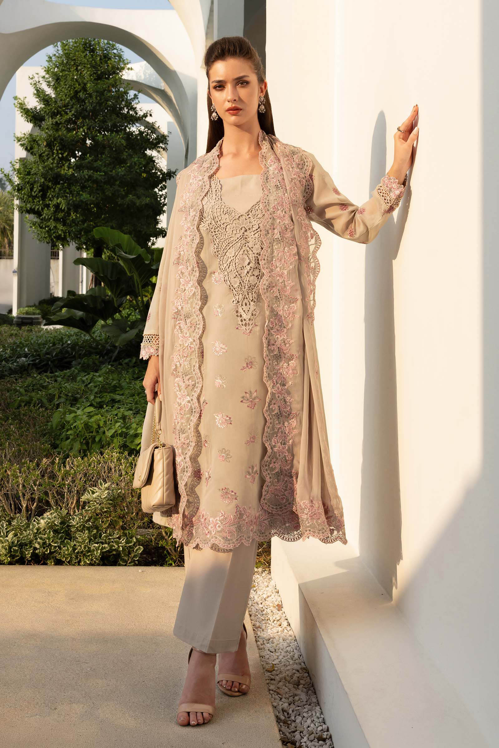Maria B | Eid Collection 26 | 3 Piece Embroidered Paper Cotton Suit