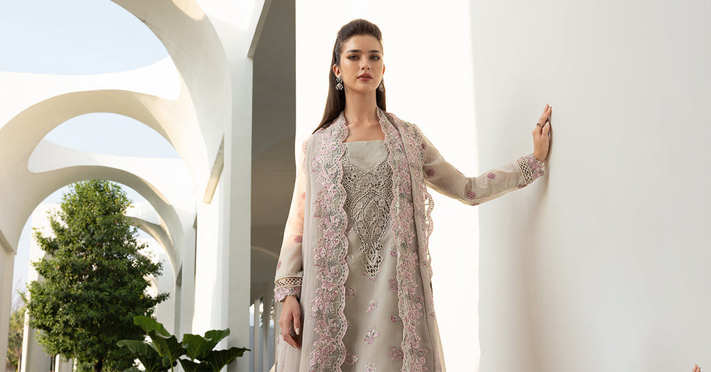 Maria B | Eid Collection 26 | 3 Piece Embroidered Paper Cotton Suit