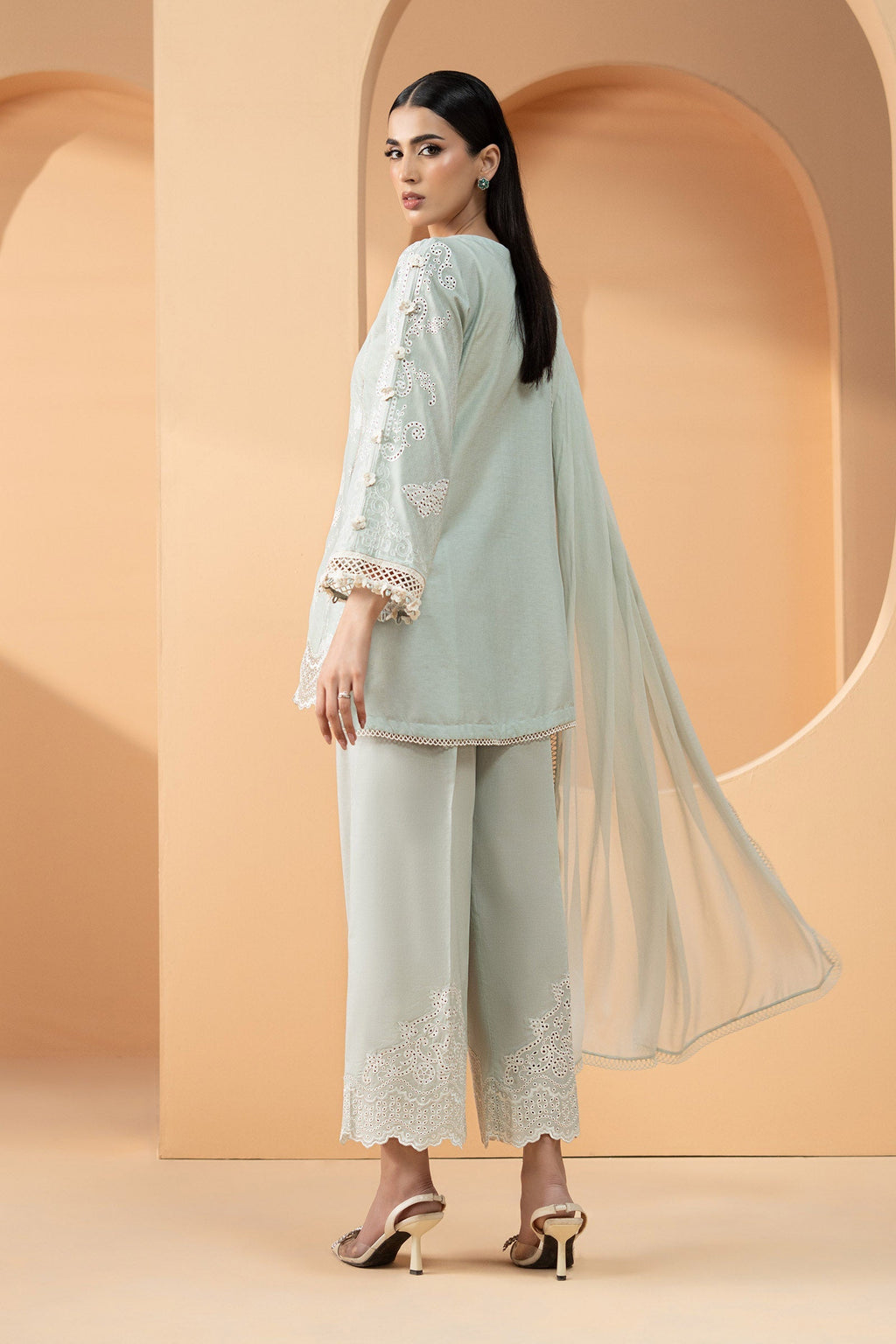 Maria B | Eid Collection 26 | 3 Piece Embroidered Dobby Lawn Suit