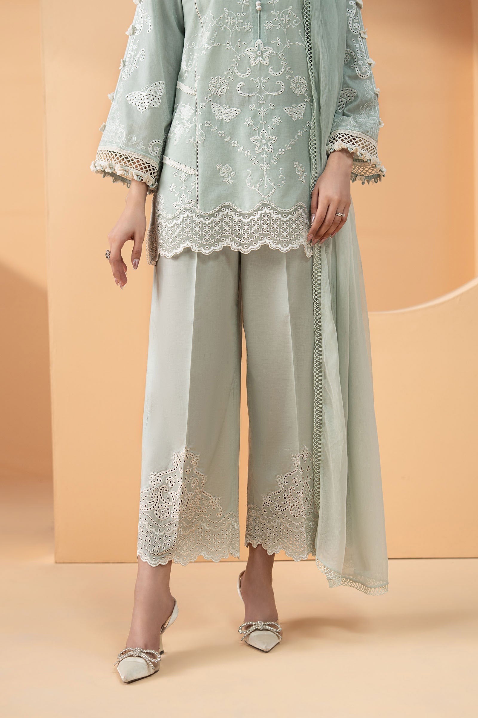 Maria B | Eid Collection 26 | 3 Piece Embroidered Dobby Lawn Suit