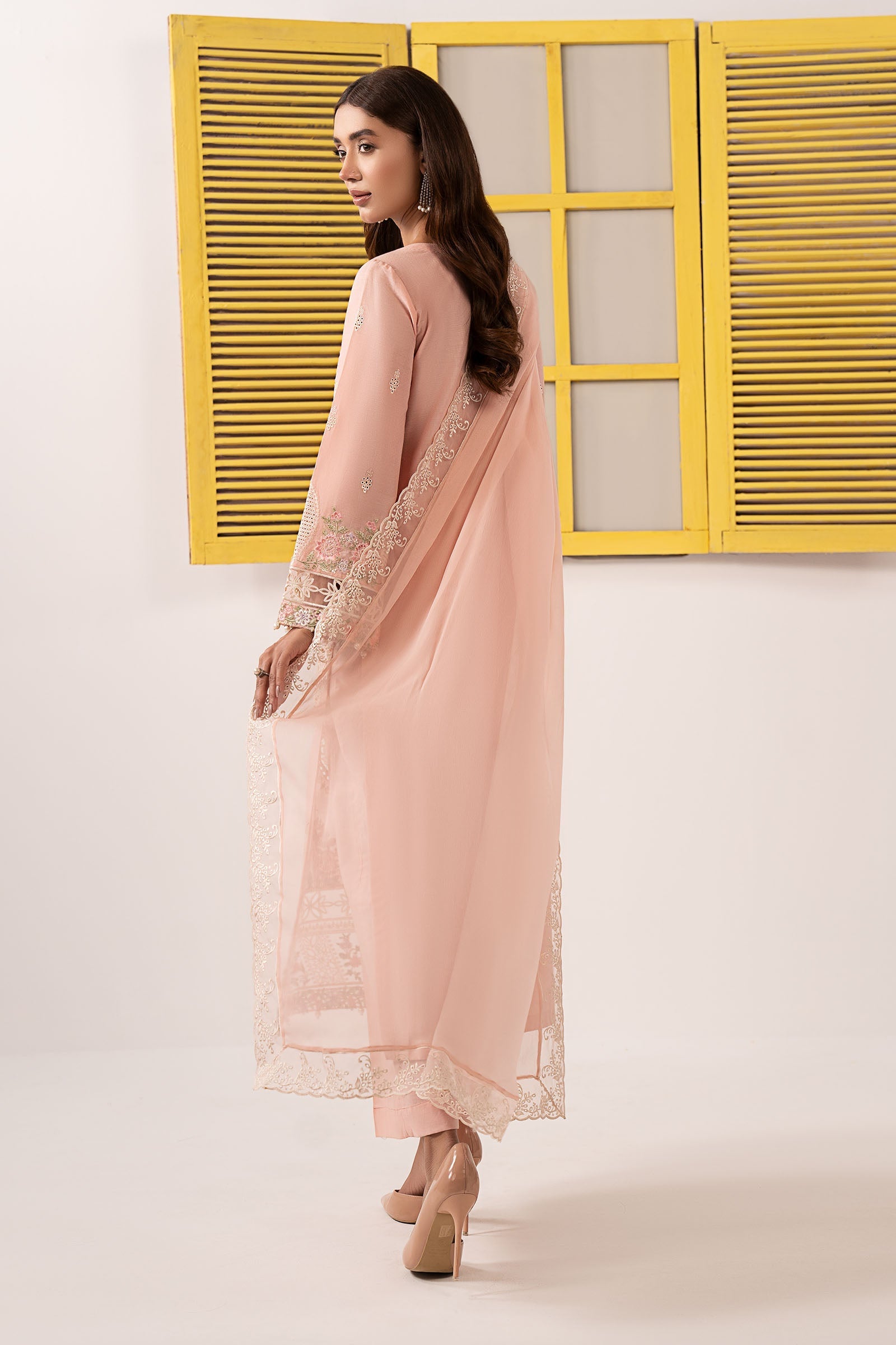 Maria B | Eid Collection 26 | 3 Piece Embroidered Dobby Lawn Suit
