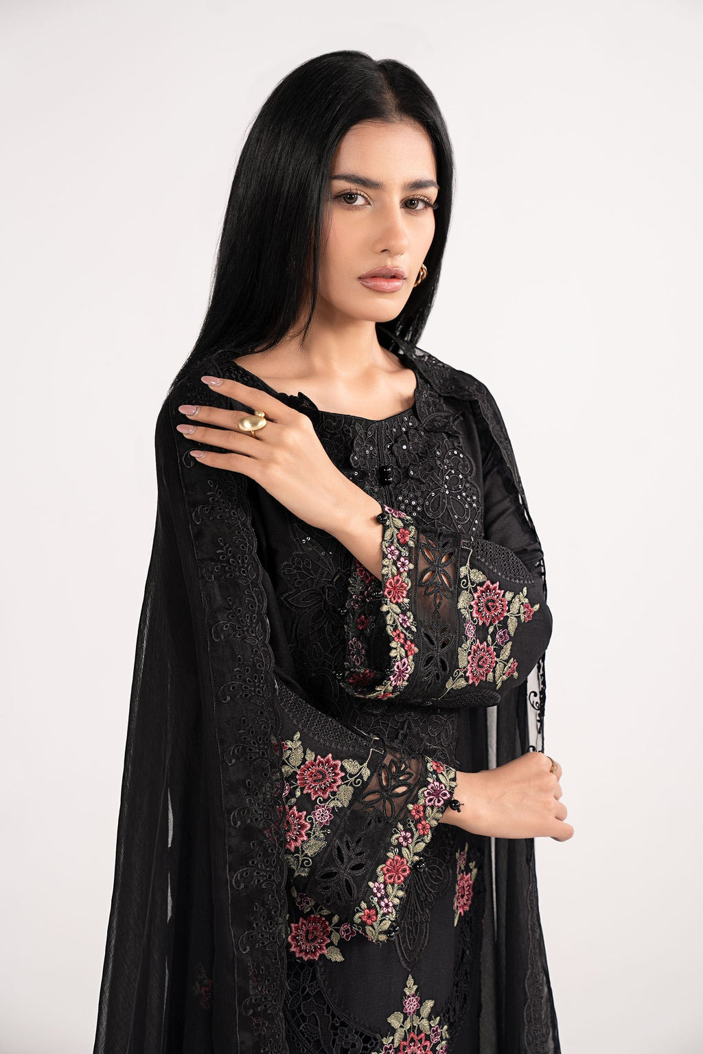 Maria B | Eid Collection 26 | 3 Piece Embroidered Dobby Lawn Suit