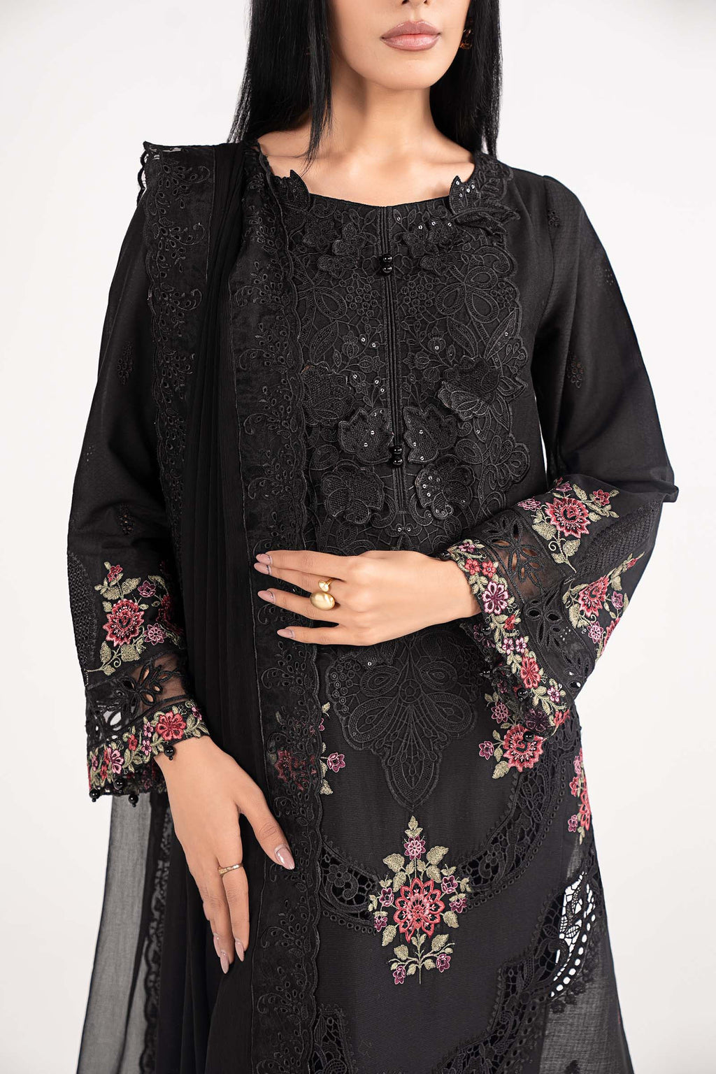 Maria B | Eid Collection 26 | 3 Piece Embroidered Dobby Lawn Suit