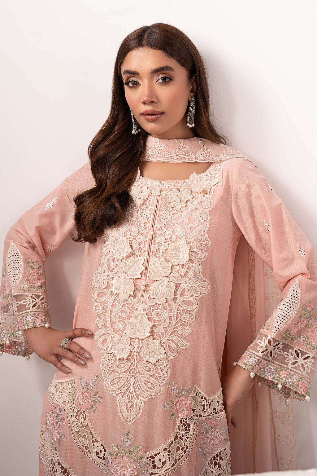 Maria B | Eid Collection 26 | 3 Piece Embroidered Dobby Lawn Suit
