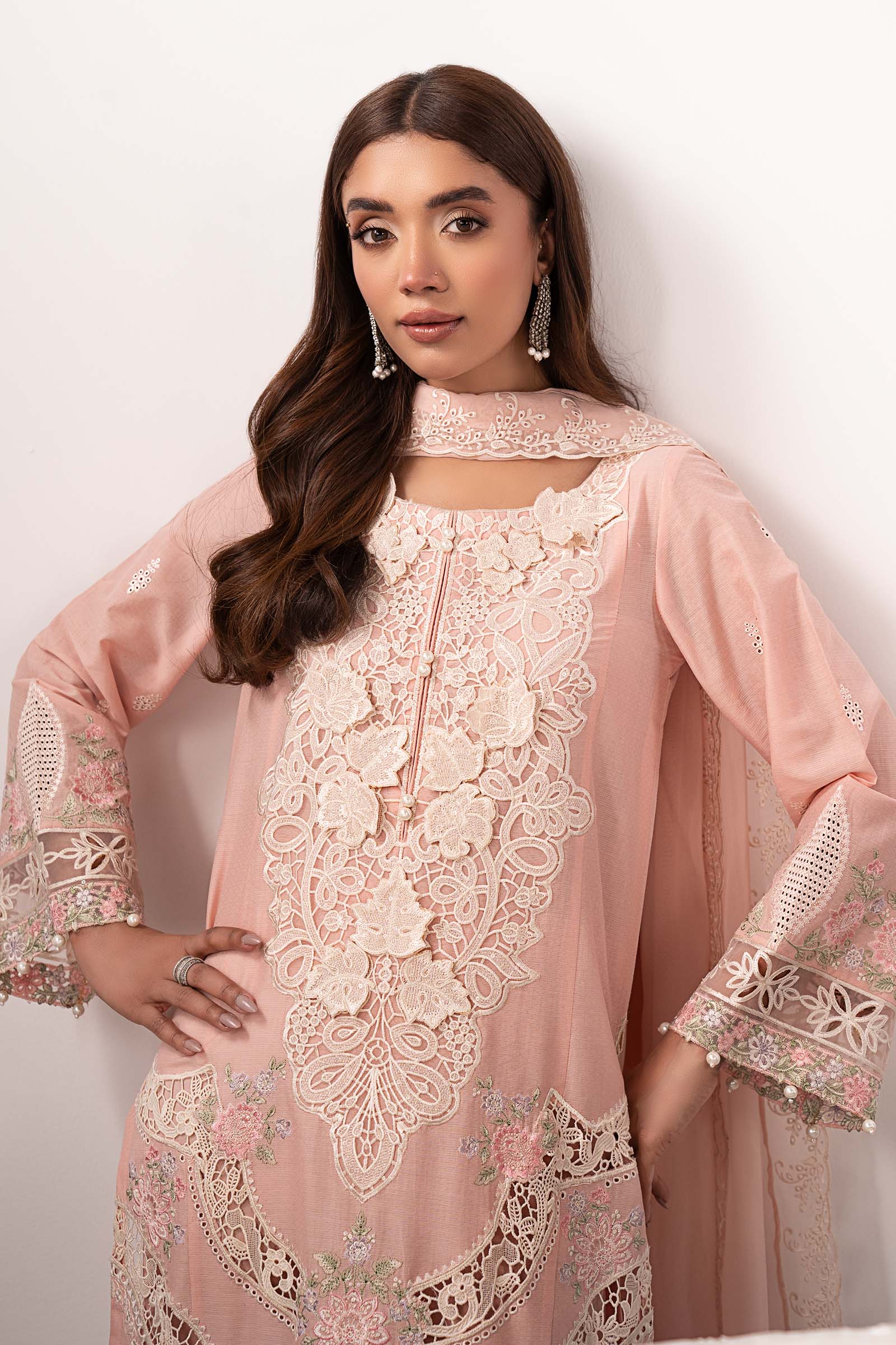 Maria B | Eid Collection 26 | 3 Piece Embroidered Dobby Lawn Suit
