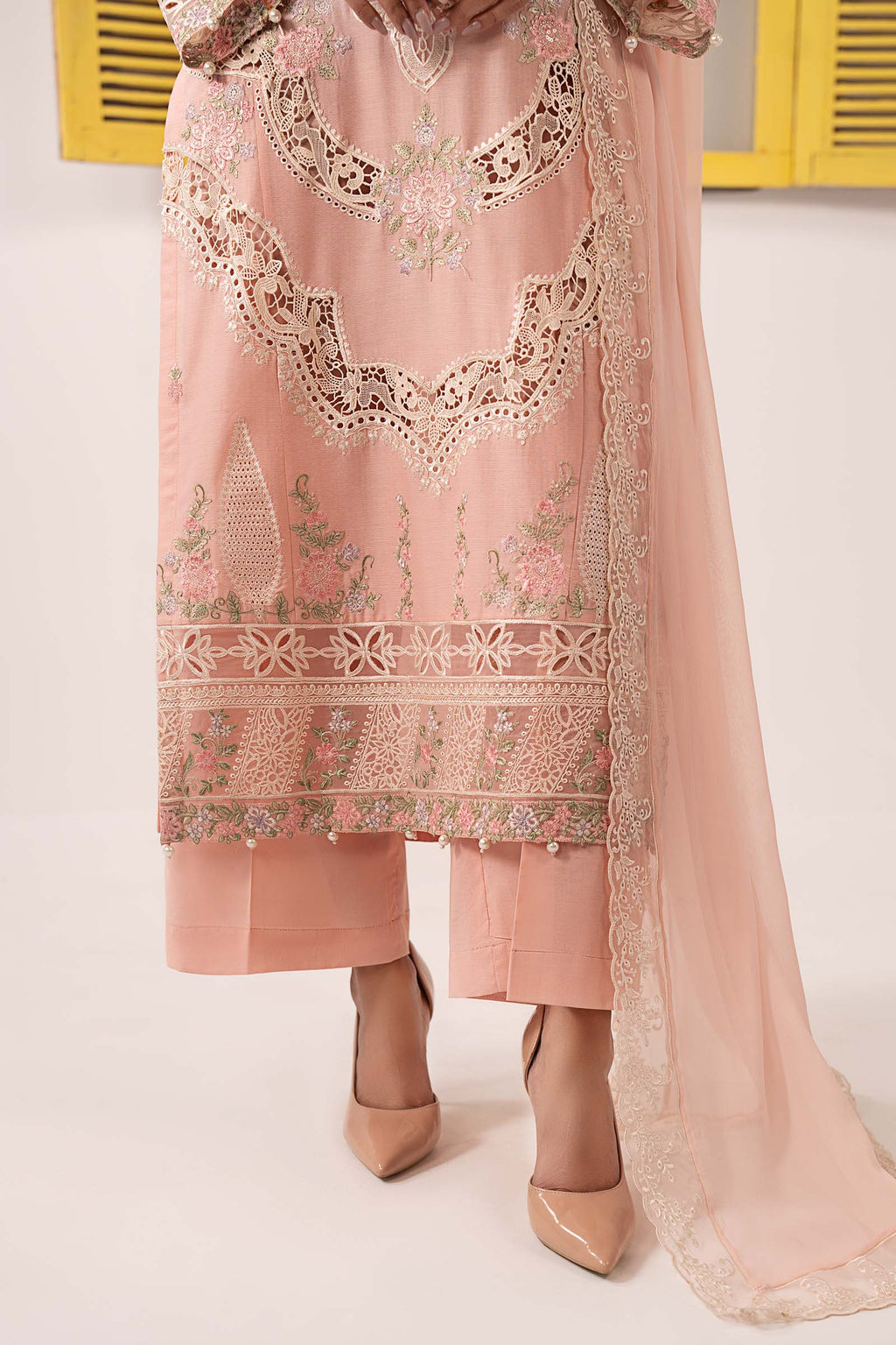 Maria B | Eid Collection 26 | 3 Piece Embroidered Dobby Lawn Suit