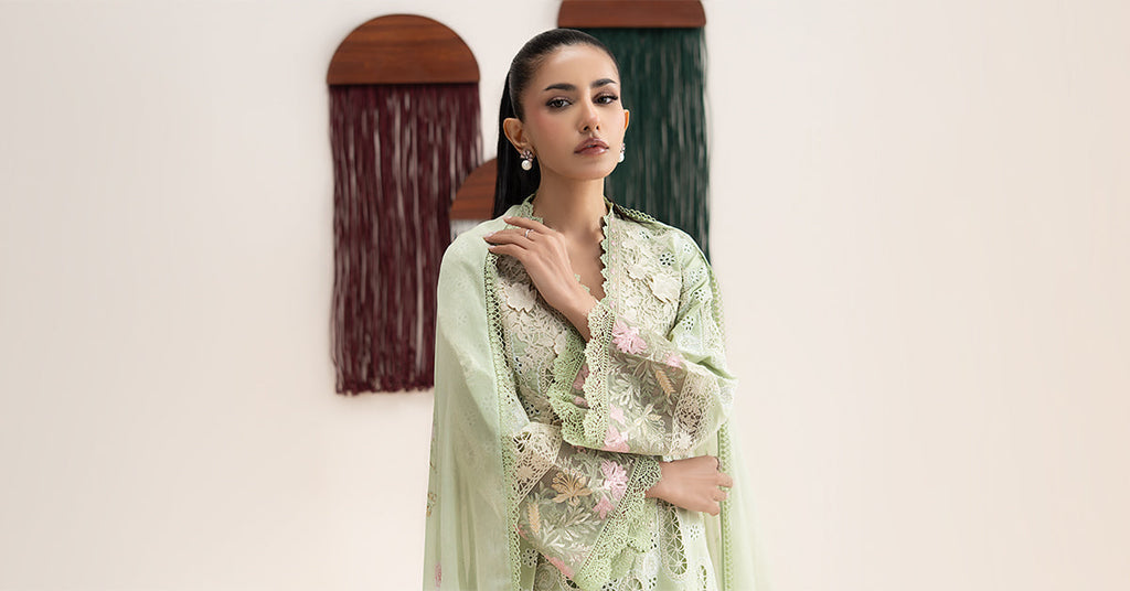 Maria B | Eid Collection 26 | 3 Piece Embroidered Lawn Suit