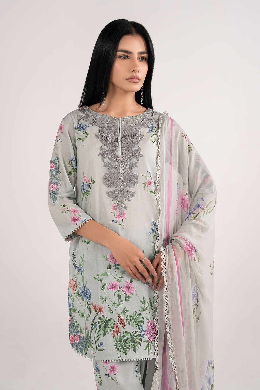 Maria B | Eid Collection 26 | 3 Piece Embroidered Lawn Suit