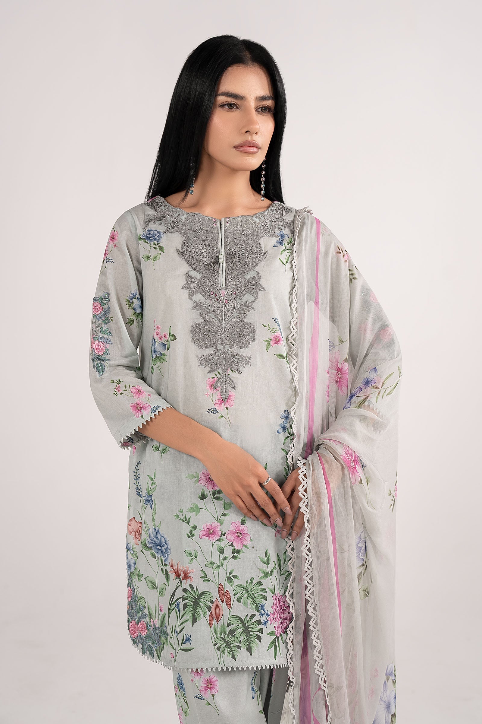 Maria B | Eid Collection 26 | 3 Piece Embroidered Lawn Suit