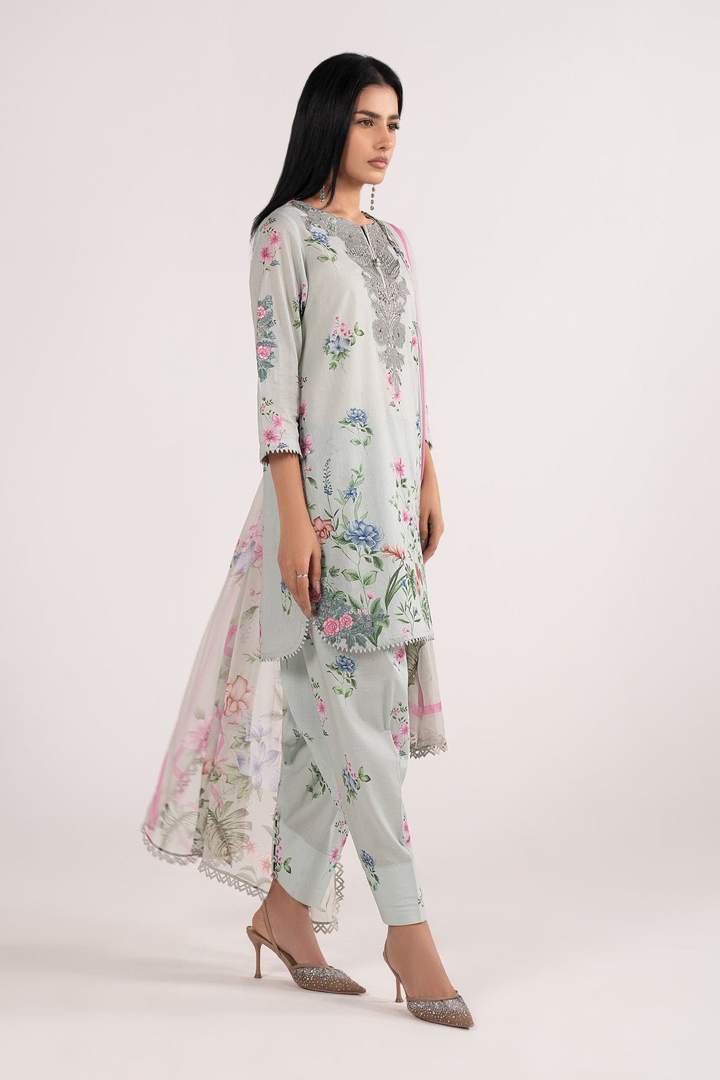 Maria B | Eid Collection 26 | 3 Piece Embroidered Lawn Suit
