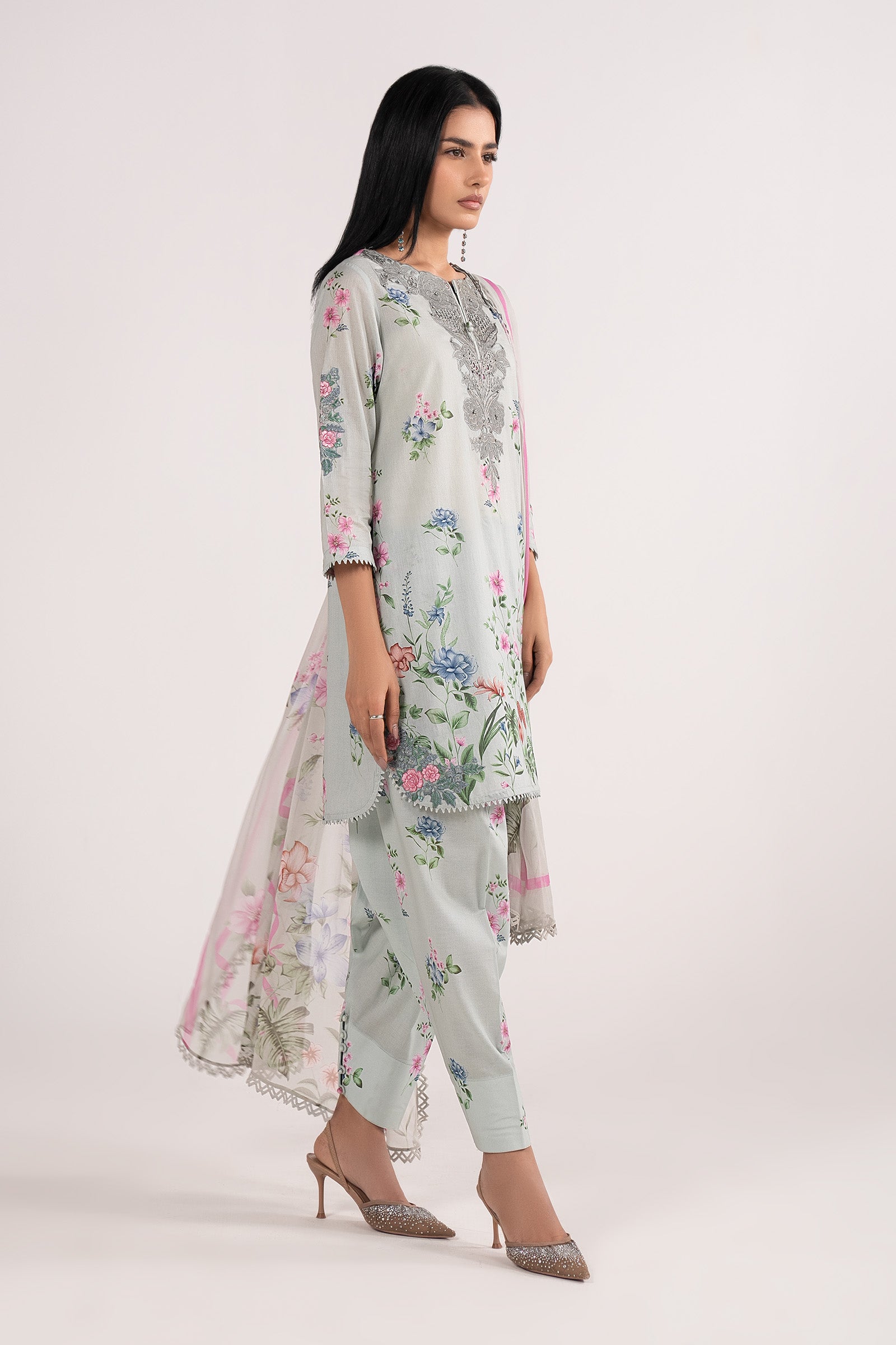 Maria B | Eid Collection 26 | 3 Piece Embroidered Lawn Suit