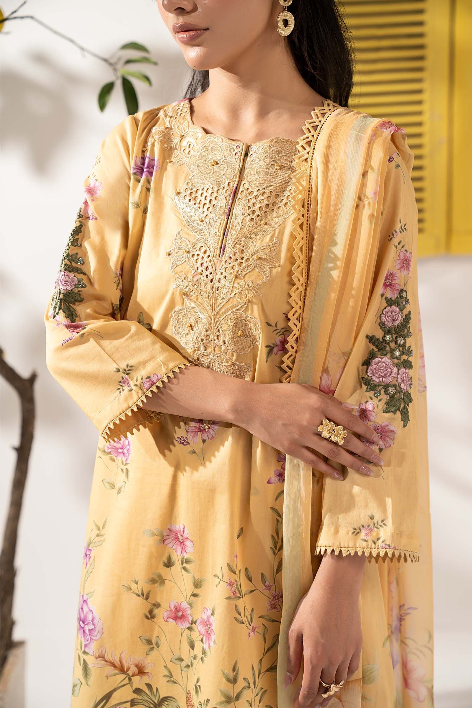 Maria B | Eid Collection 26 | 3 Piece Embroidered Lawn Suit