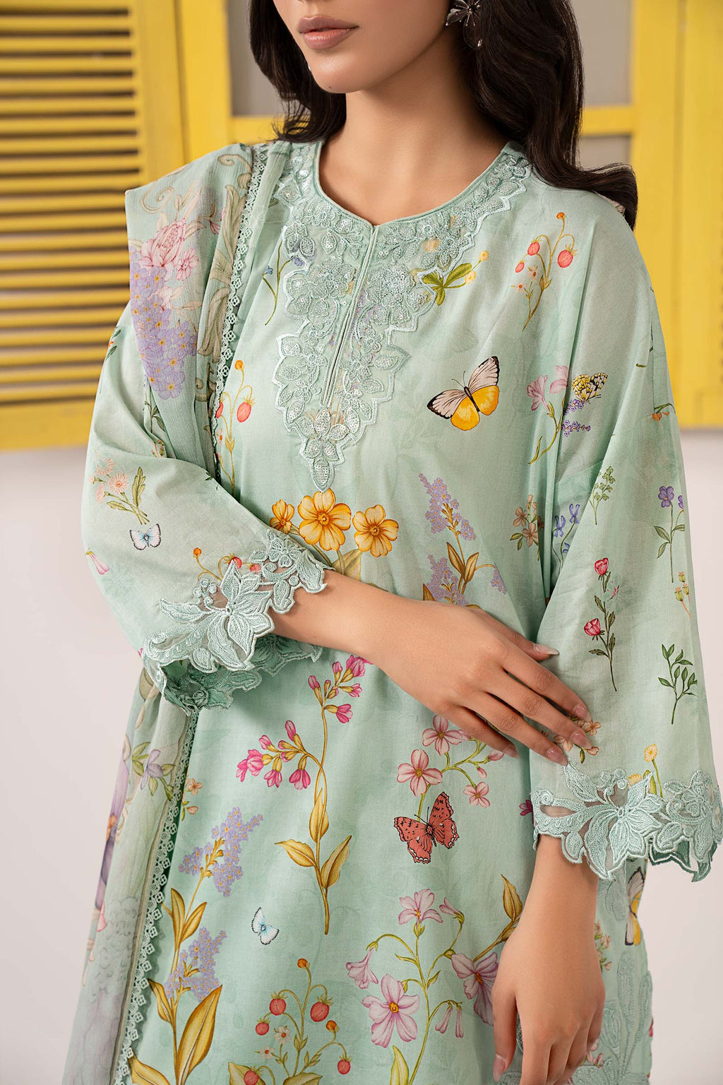 Maria B | Eid Collection 26 | 3 Piece Embroidered Lawn Suit