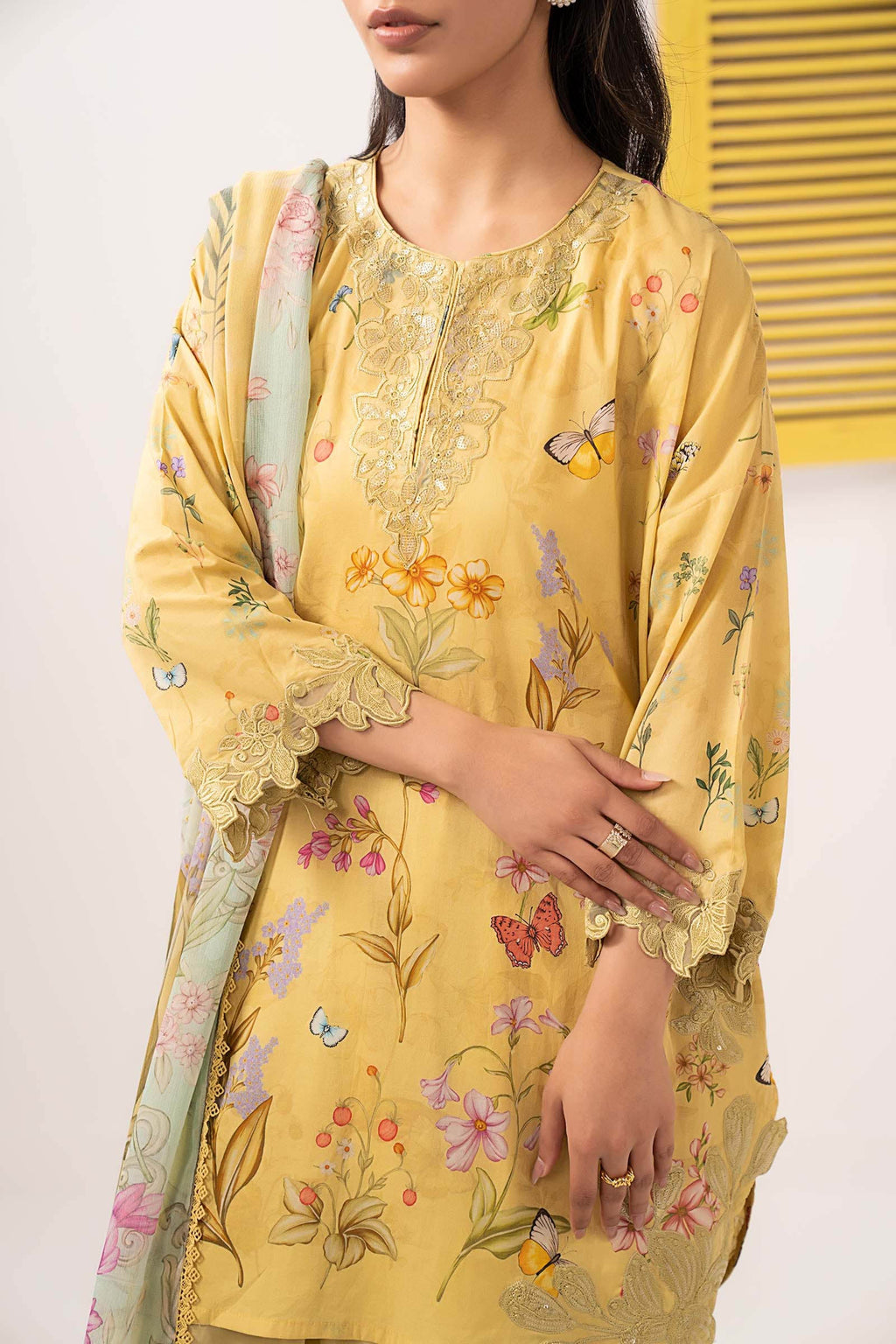 Maria B | Eid Collection 26 | 3 Piece Embroidered Lawn Suit