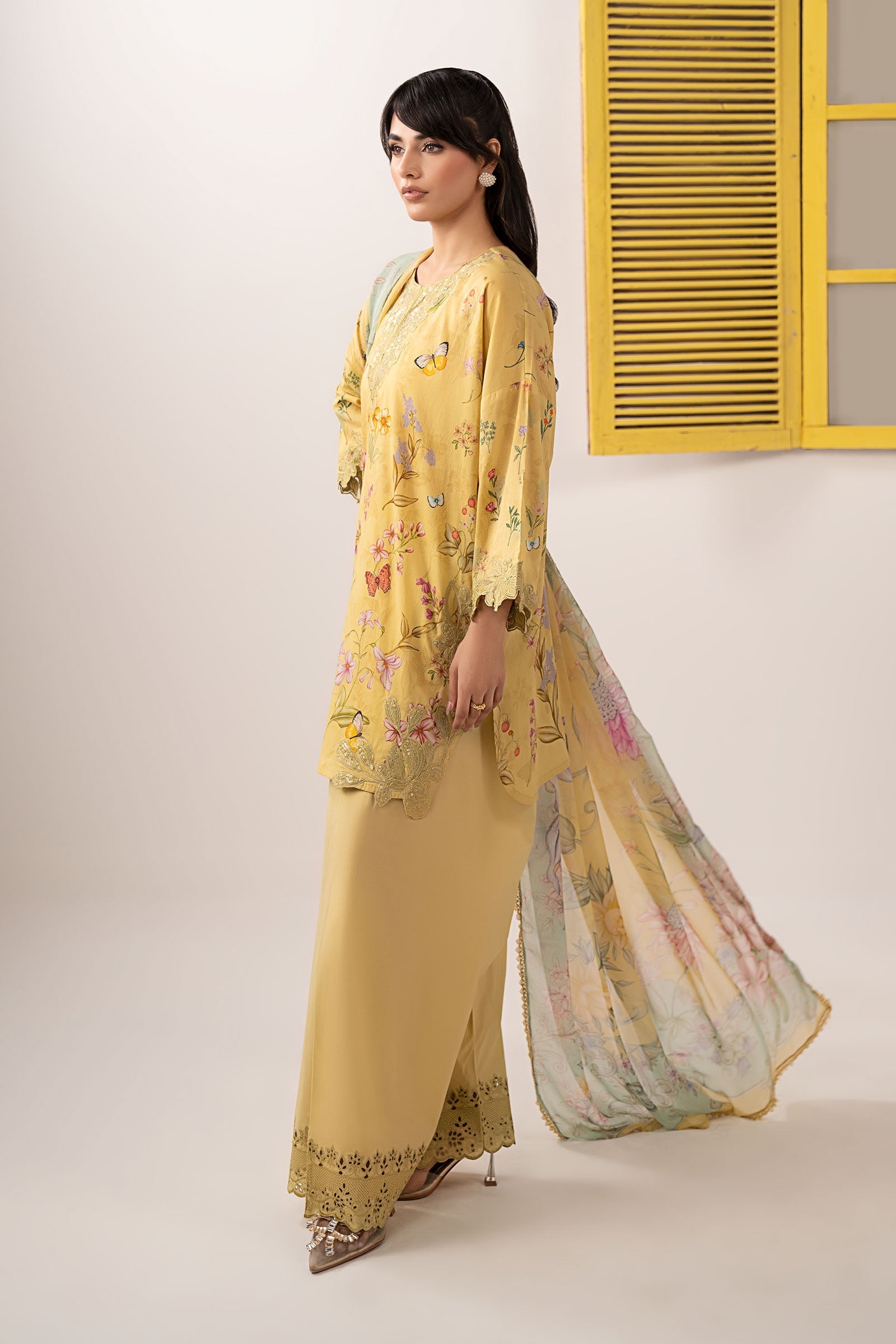 Maria B | Eid Collection 26 | 3 Piece Embroidered Lawn Suit