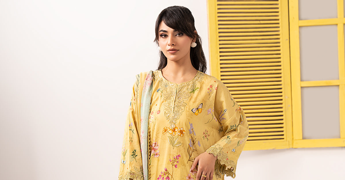 Maria B | Eid Collection 26 | 3 Piece Embroidered Lawn Suit