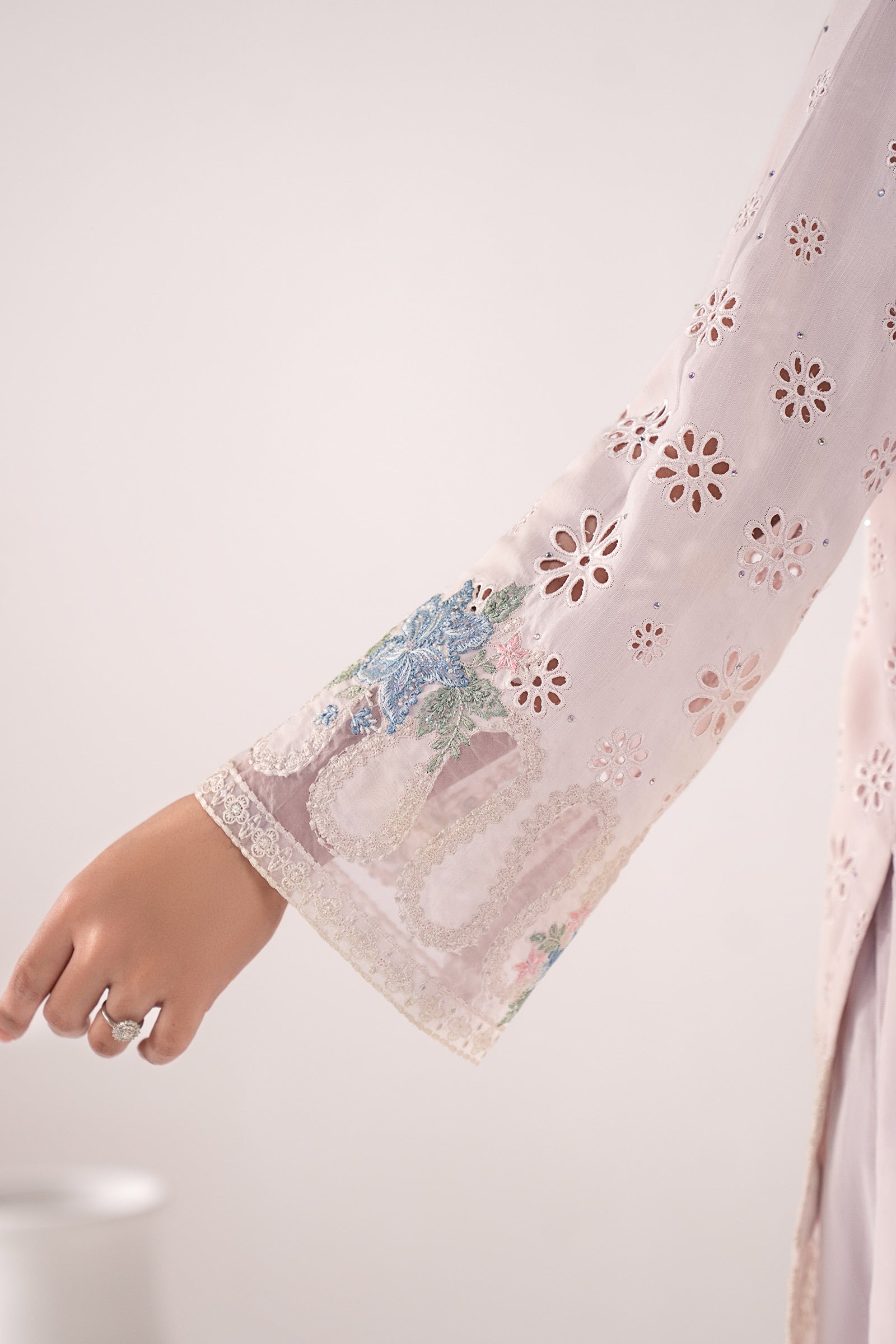 Maria B | Eid Collection 26 | 3 Piece Embroidered Pk Raw Silk Suit