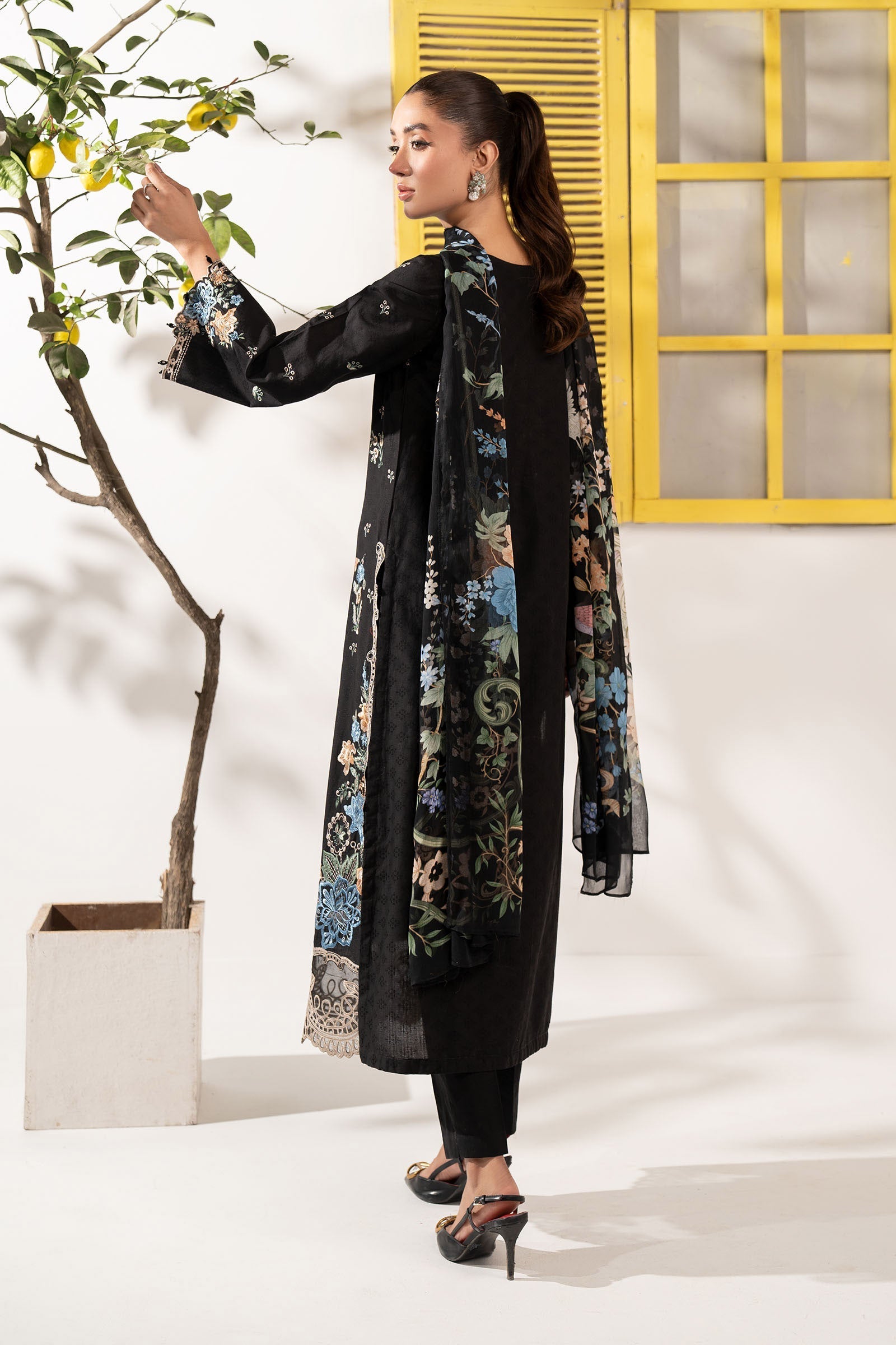 Maria B | Eid Collection 26 | 3 Piece Embroidered Dobby Lawn Suit