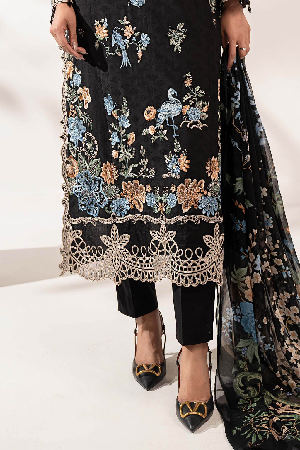 Maria B | Eid Collection 26 | 3 Piece Embroidered Dobby Lawn Suit