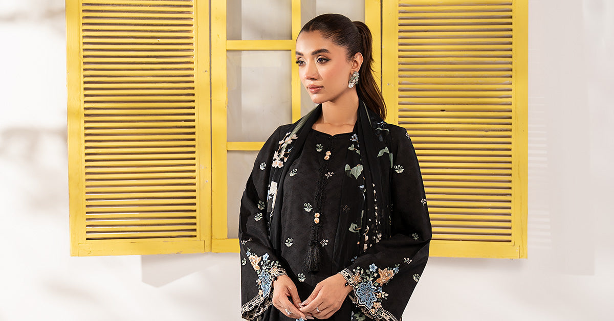 Maria B | Eid Collection 26 | 3 Piece Embroidered Dobby Lawn Suit
