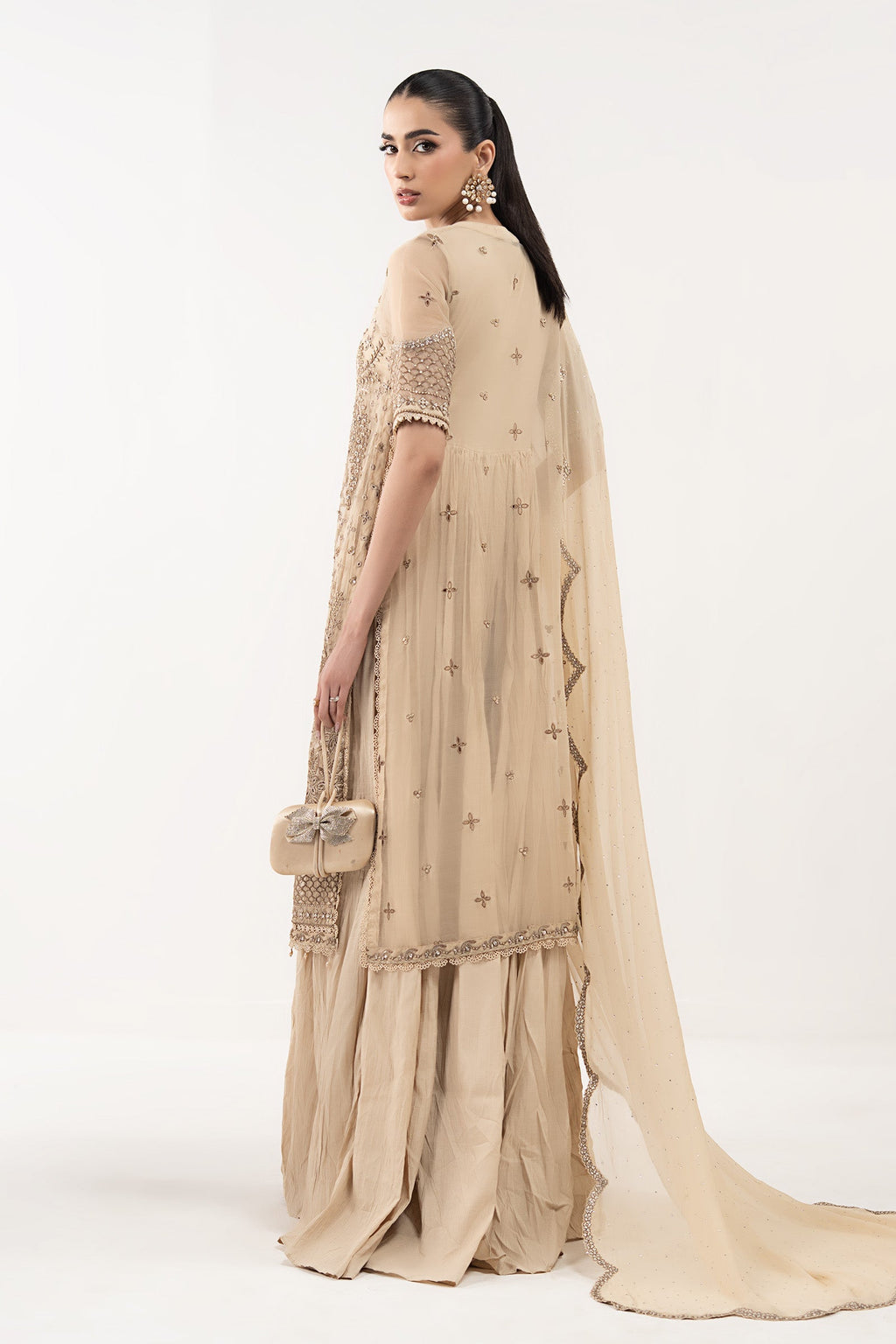 Maria B | Eid Collection 26 | 3 Piece Embroidered Organza Suit