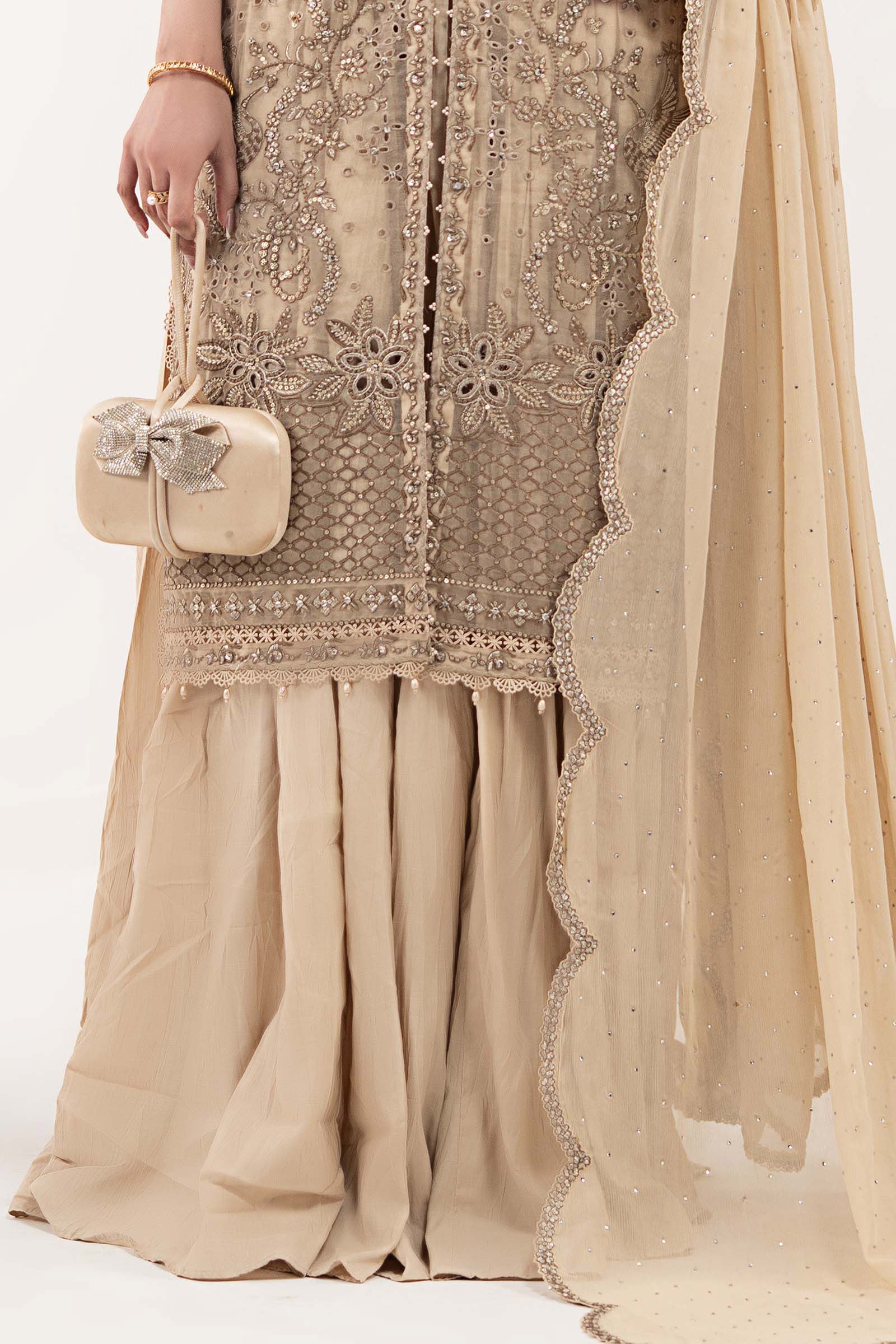 Maria B | Eid Collection 26 | 3 Piece Embroidered Organza Suit