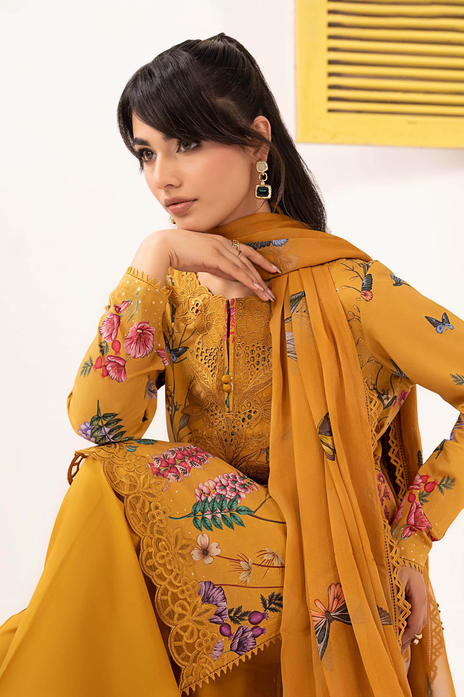 Maria B | Eid Collection 26 | 3 Piece Embroidered Lawn Suit