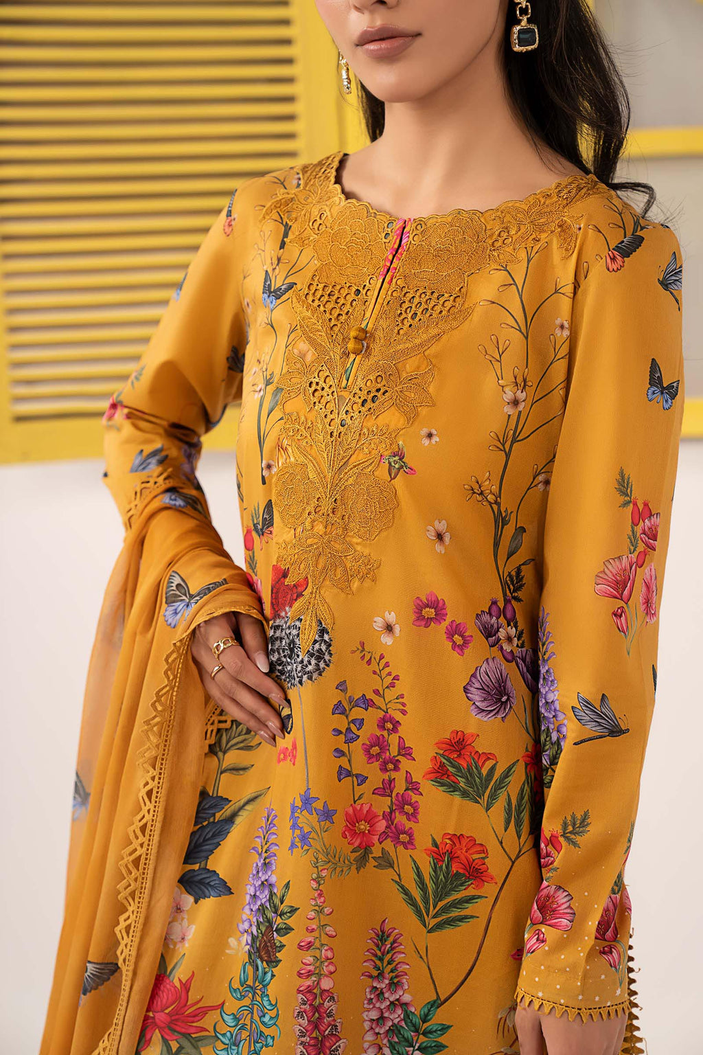 Maria B | Eid Collection 26 | 3 Piece Embroidered Lawn Suit