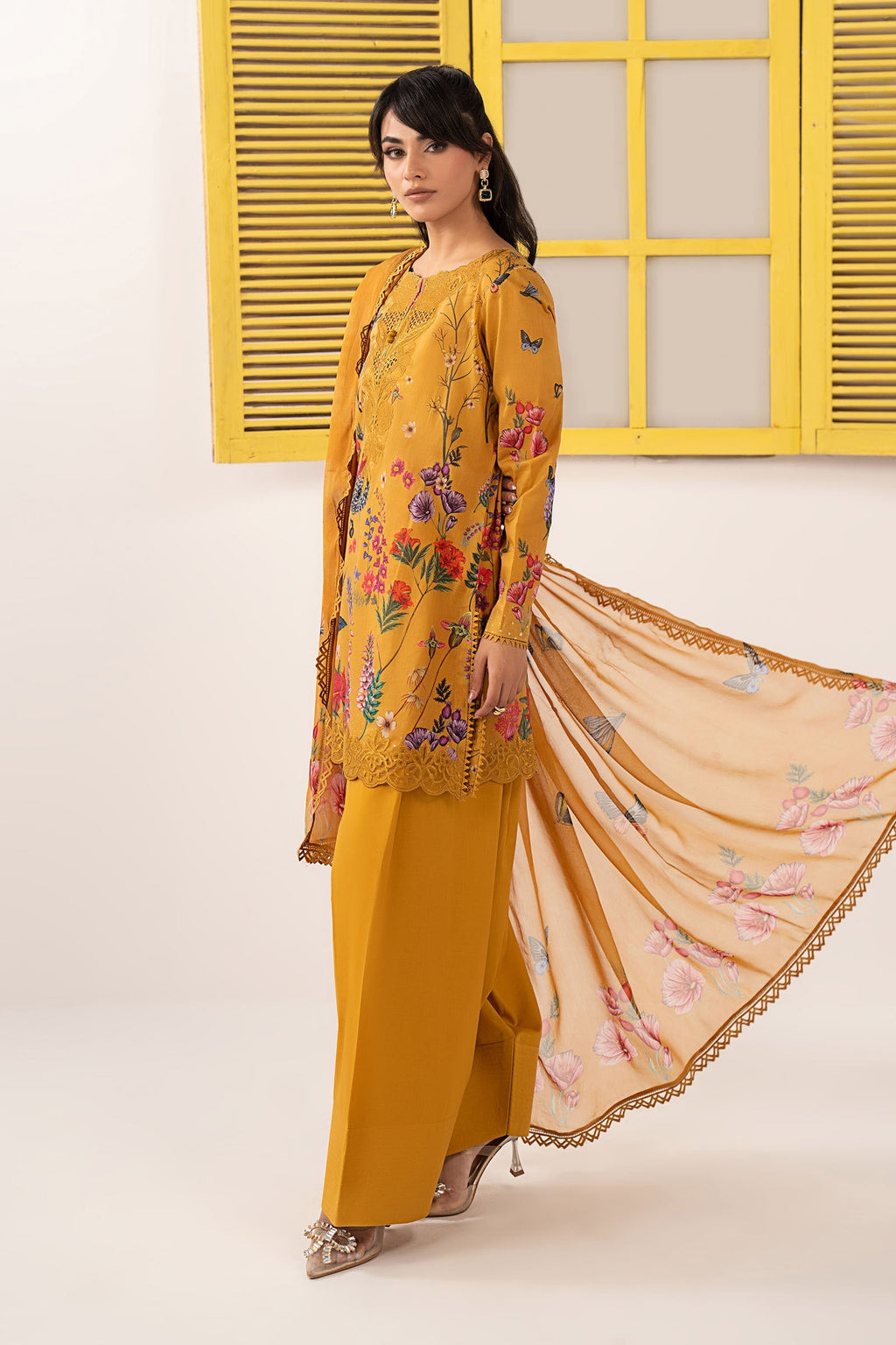 Maria B | Eid Collection 26 | 3 Piece Embroidered Lawn Suit