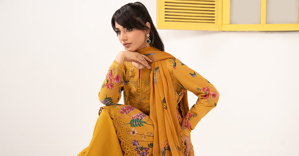 Maria B | Eid Collection 26 | 3 Piece Embroidered Lawn Suit