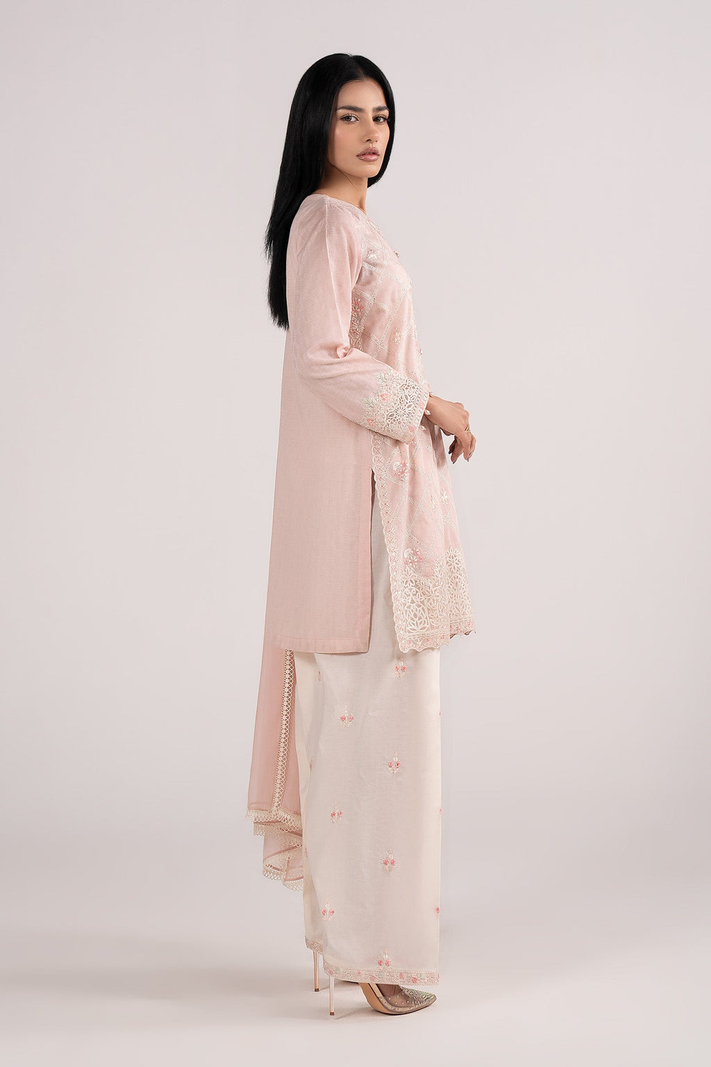 Maria B | Eid Collection 26 | 3 Piece Embroidered Dobby Lawn Suit