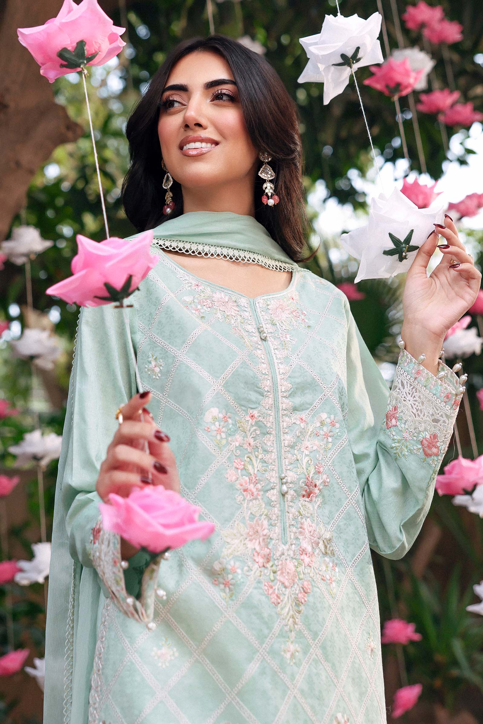 Maria B | Eid Collection 26 | 3 Piece Embroidered Dobby Lawn Suit