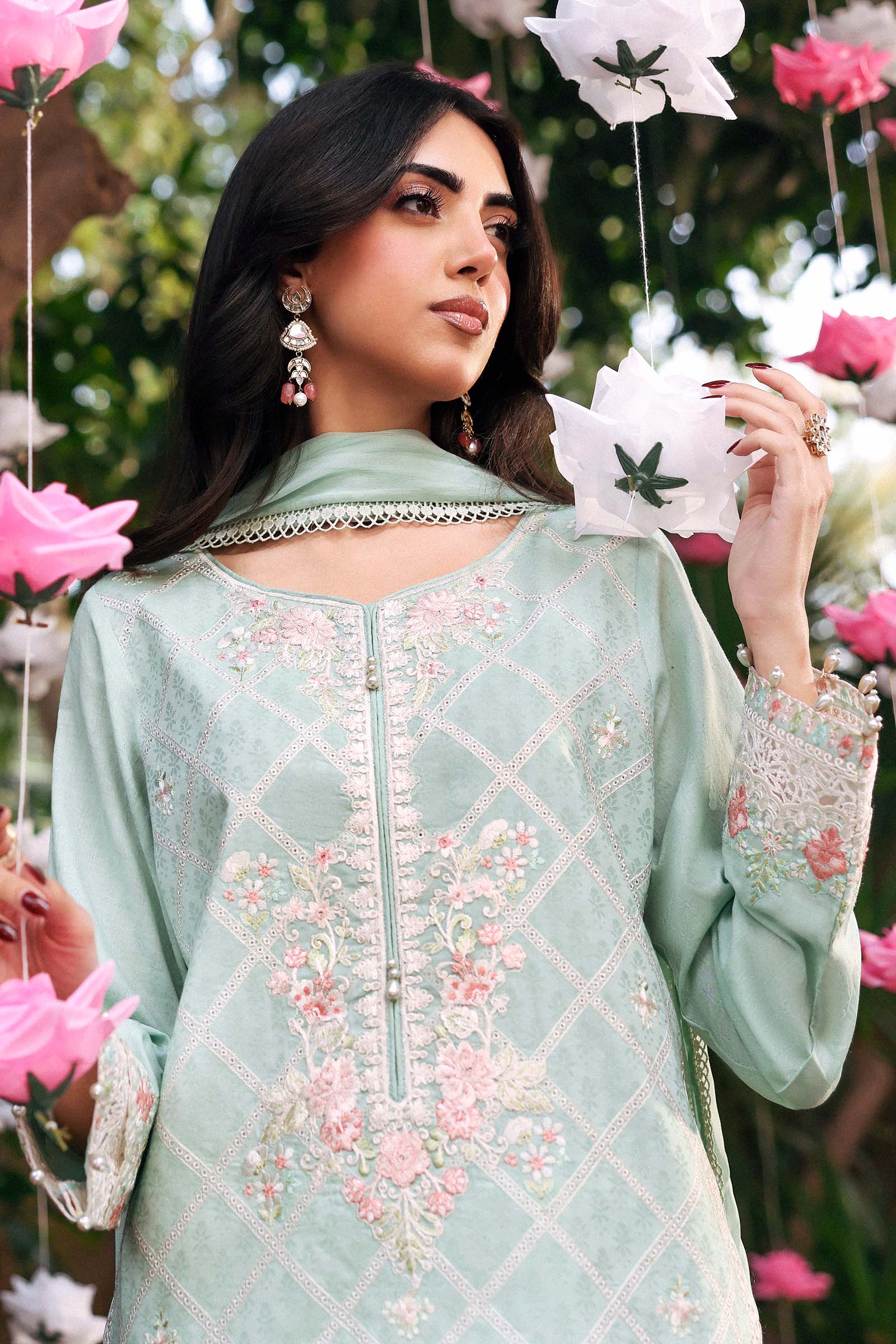 Maria B | Eid Collection 26 | 3 Piece Embroidered Dobby Lawn Suit