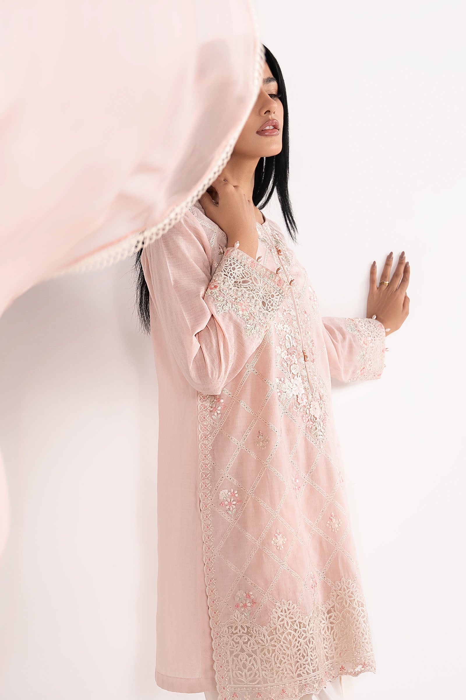 Maria B | Eid Collection 26 | 3 Piece Embroidered Dobby Lawn Suit