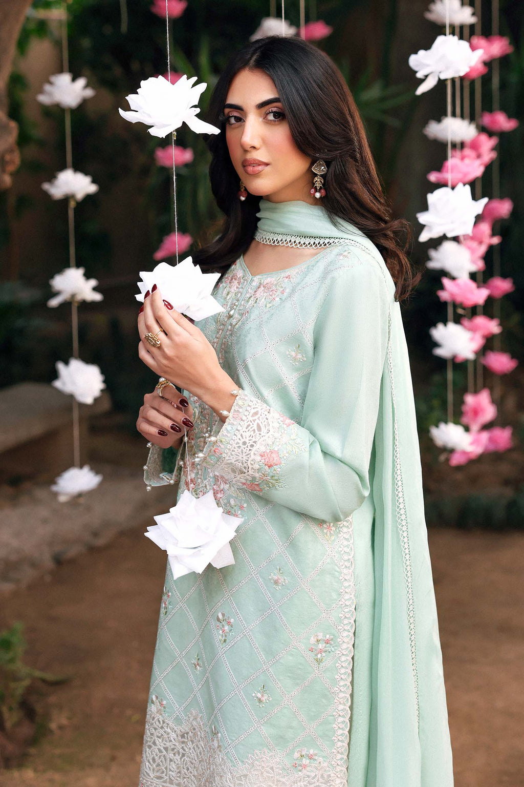 Maria B | Eid Collection 26 | 3 Piece Embroidered Dobby Lawn Suit