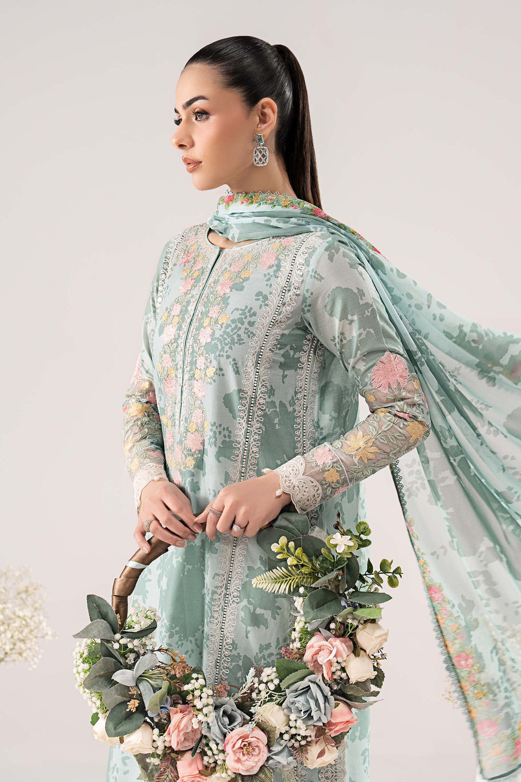 Maria B | Eid Collection 26 | 3 Piece Embroidered Lawn Suit
