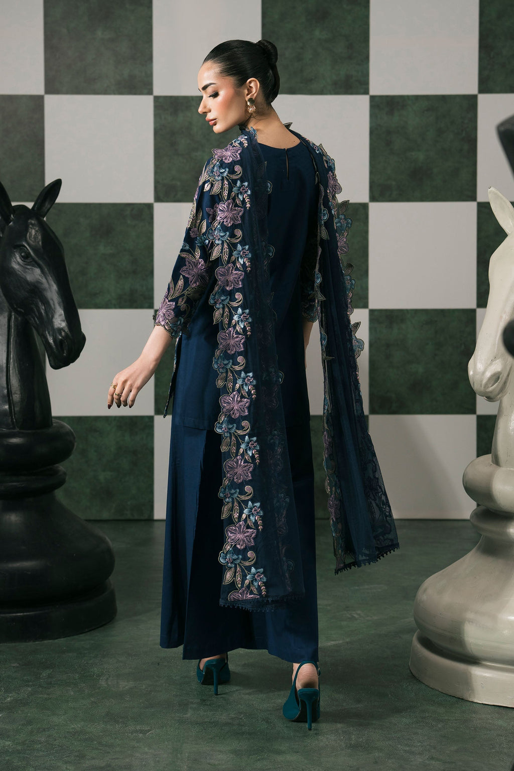 Maria B | Eid Collection 26 | 3 Piece Embroidered Dobby Lawn Suit